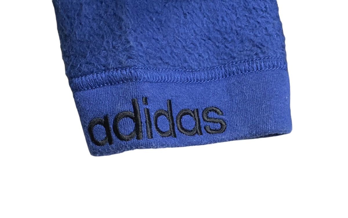 Adidas × Vintage Vintage 90s adidas fleece hoodie big logo Size US M / EU 48-50 / 2 - 5 Thumbnail