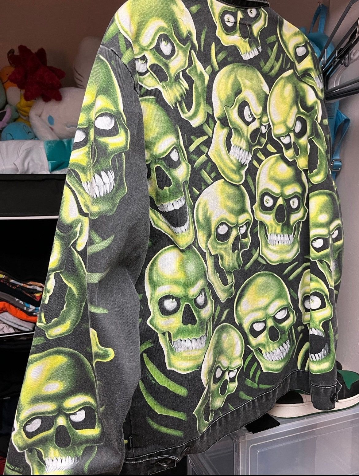 Supreme Supreme Skull Pile Work Jacket ss18 Size US M / EU 48-50 / 2 - 8 Thumbnail