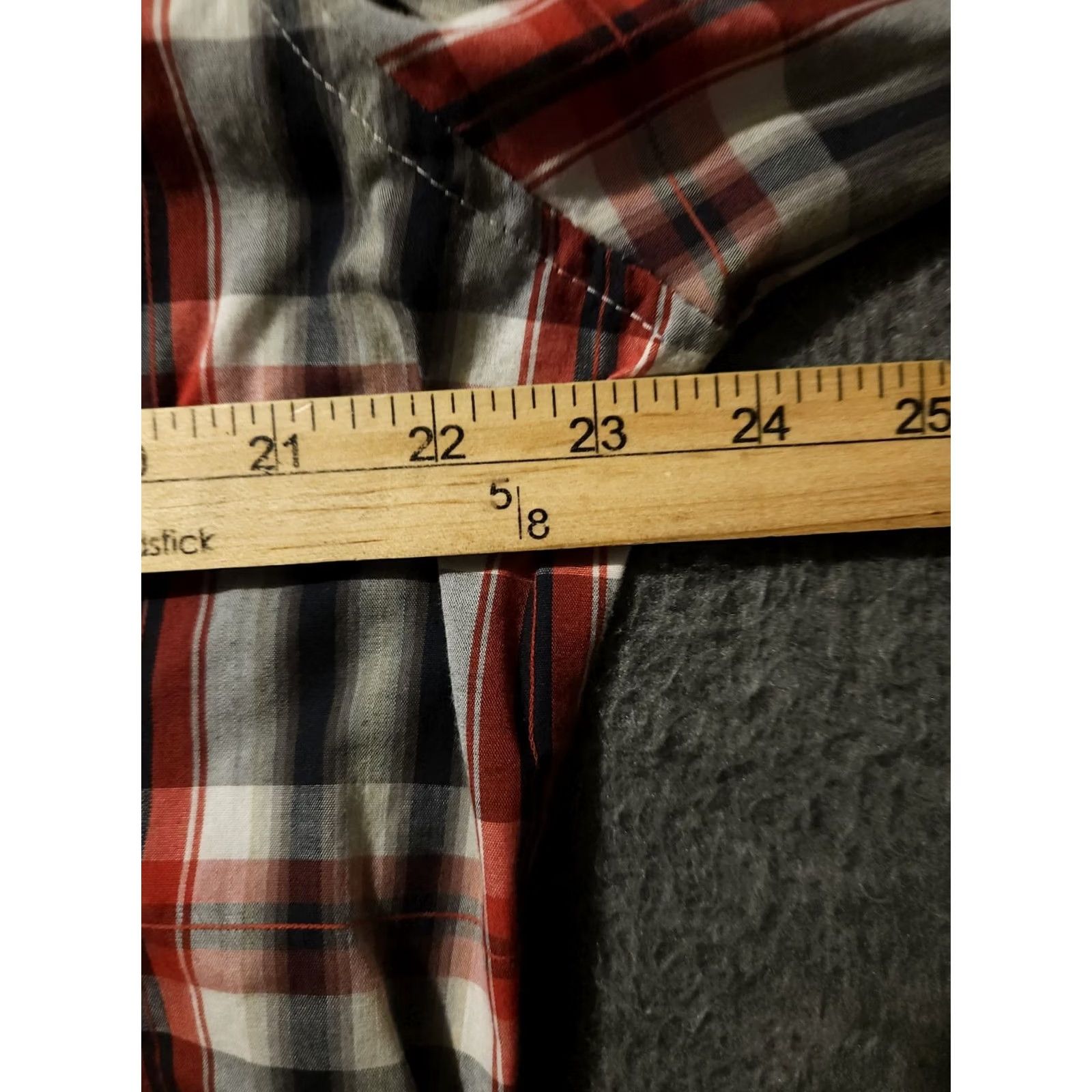Wrangler Wrangler Shirt Mens Large Red Plaid Pearl Snap Pockets Western Cowboy Button-Up Regular Fit Cap Collared Long Sleeve Size US L / EU 52-54 / 3 - 3 Thumbnail