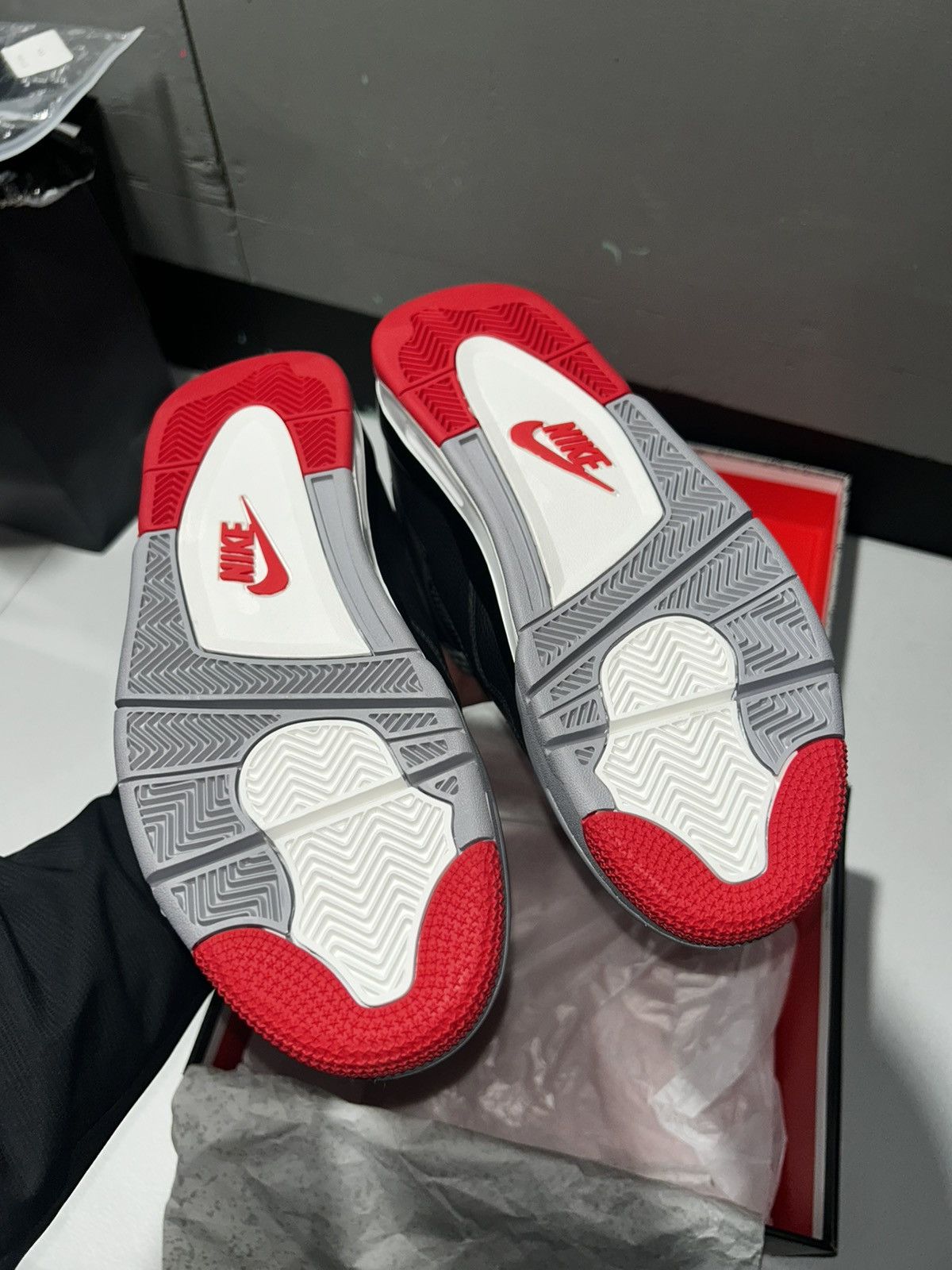 Jordan Brand AIR JORDAN BRED REIMAGINED 4's Size US 9.5 / EU 42-43 - 4 Thumbnail