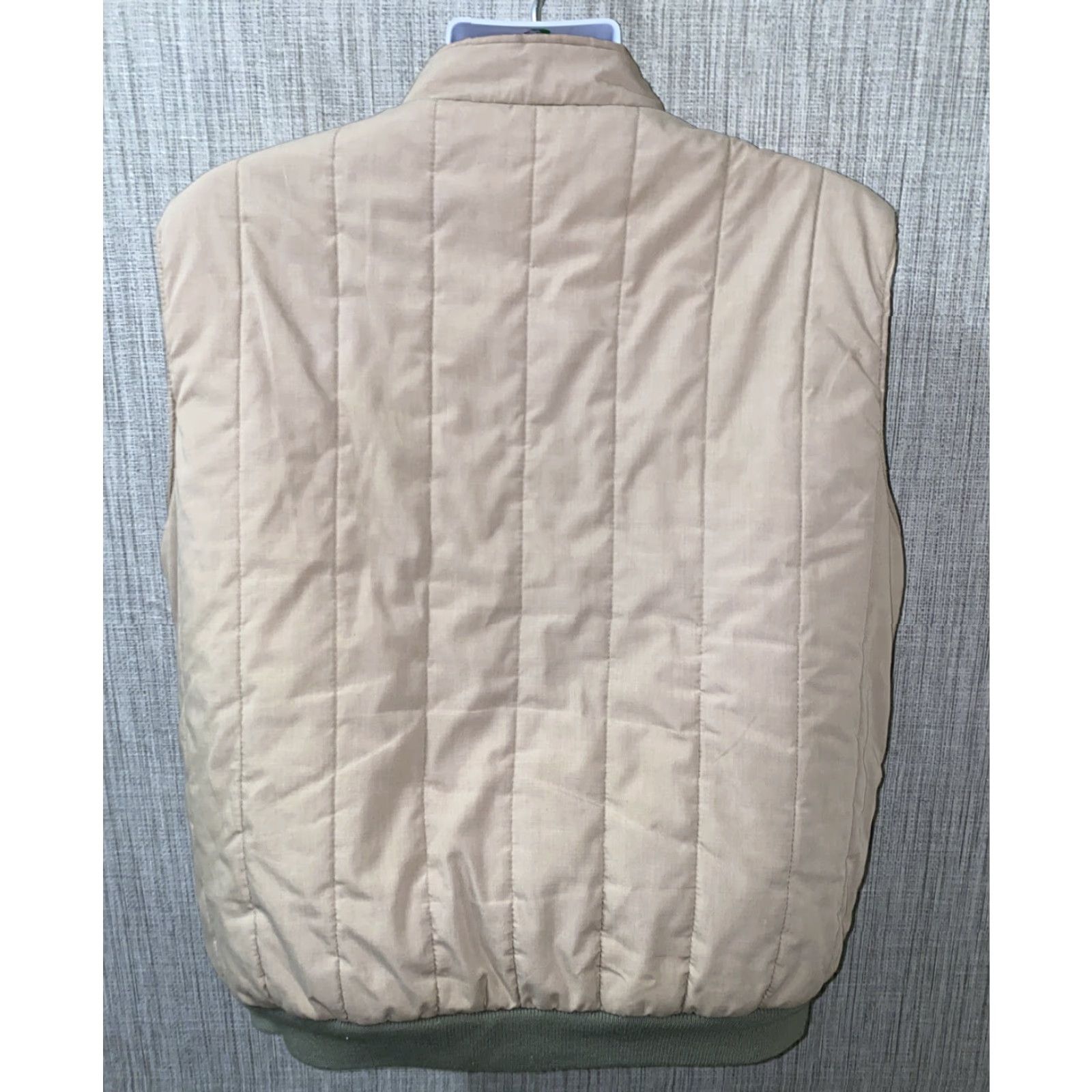 Vintage VINTAGE Monterey Bay Clothing Company Mens Beige Cotton Full Zip Vest Size L Size US L / EU 52-54 / 3 - 5 Thumbnail