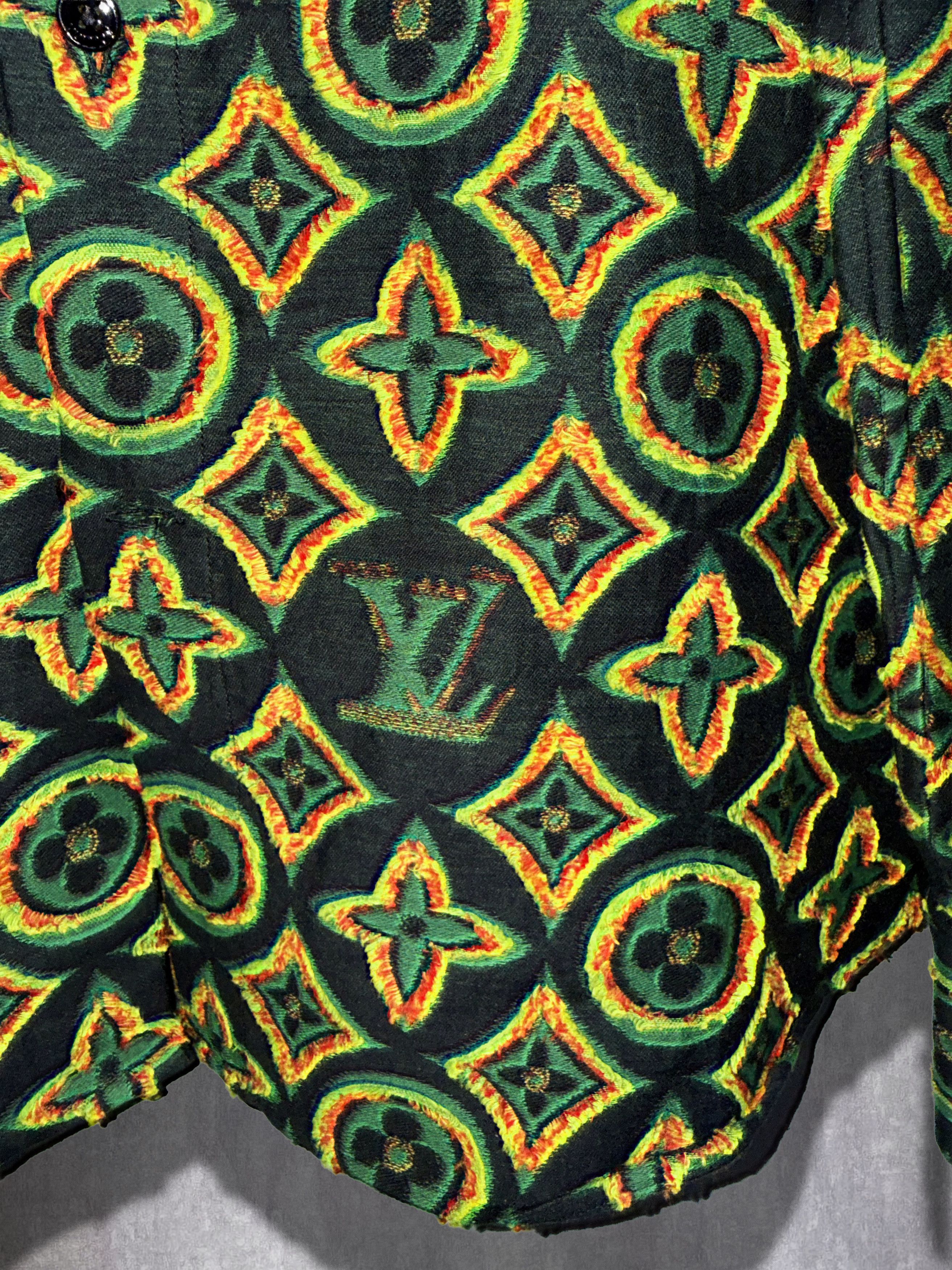 Louis Vuitton LV Jacquard Fil Coupé Shirt Size US L / EU 52-54 / 3 - 7 Thumbnail