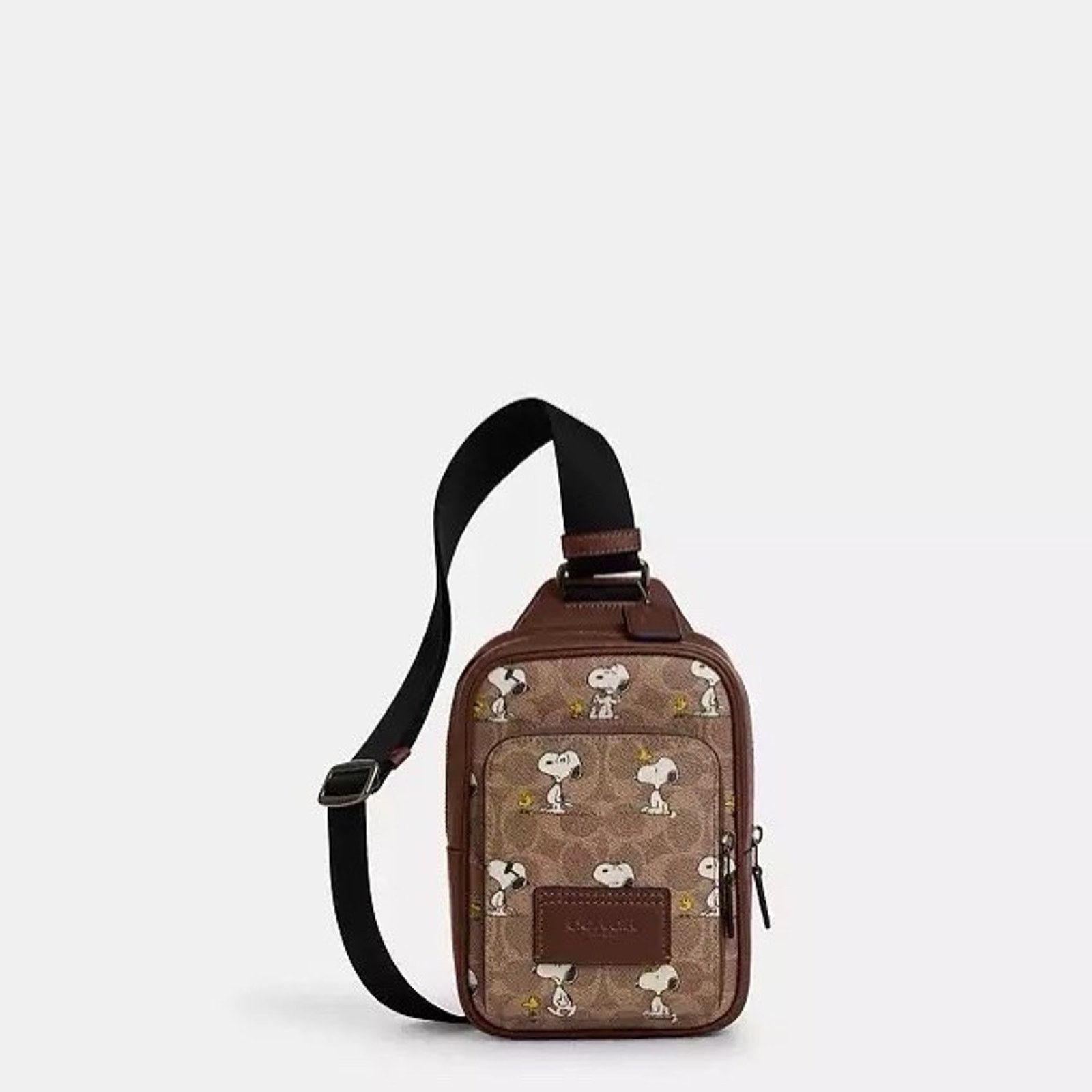 Coach NWT Coach X Peanuts Racer Sling Pack With Snoopy Print CBK47 Size ONE SIZE - 6 Thumbnail