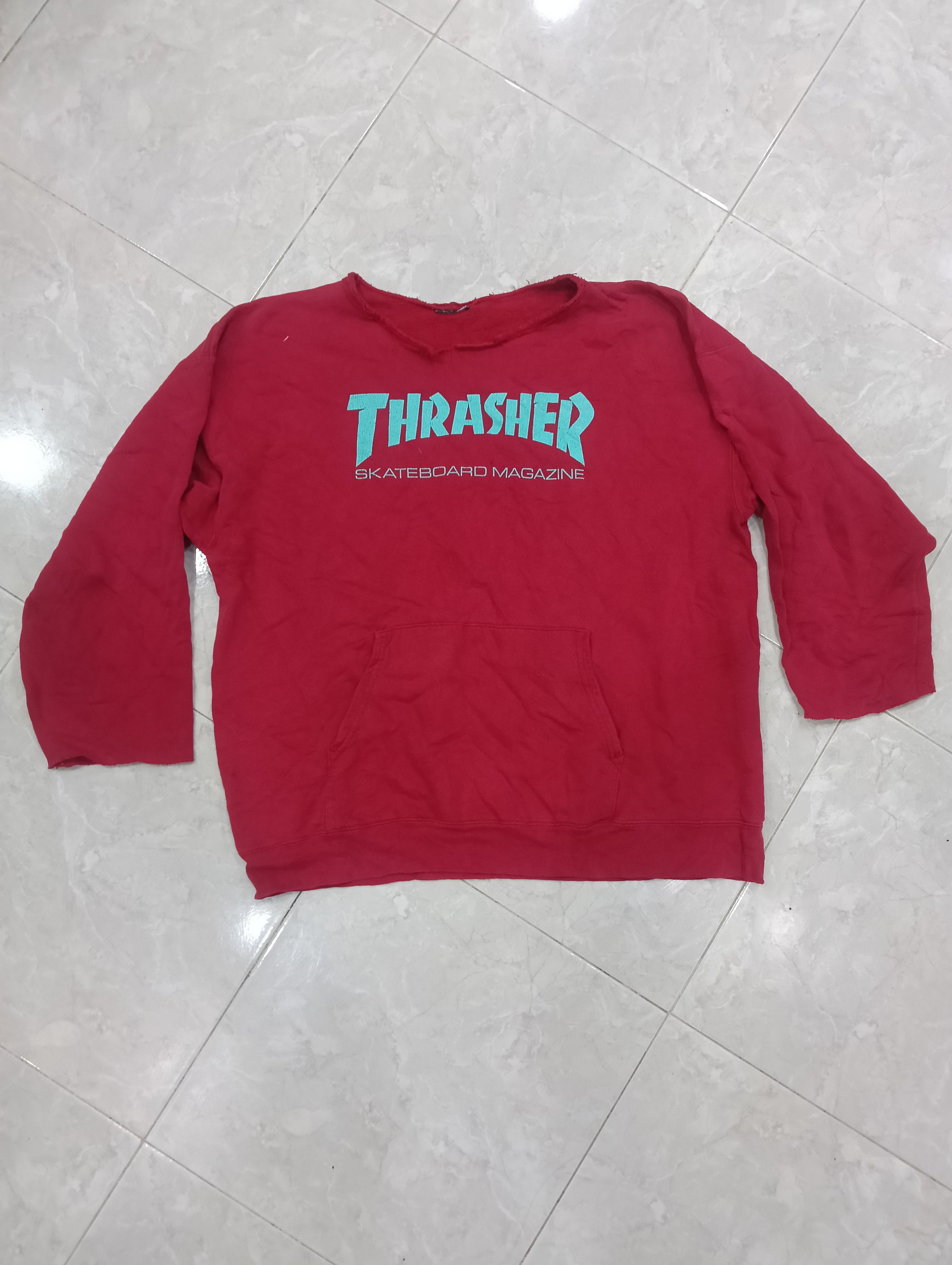Thrasher Vintage Thrashed Thrasher Size US XL / EU 56 / 4 - 1 Thumbnail