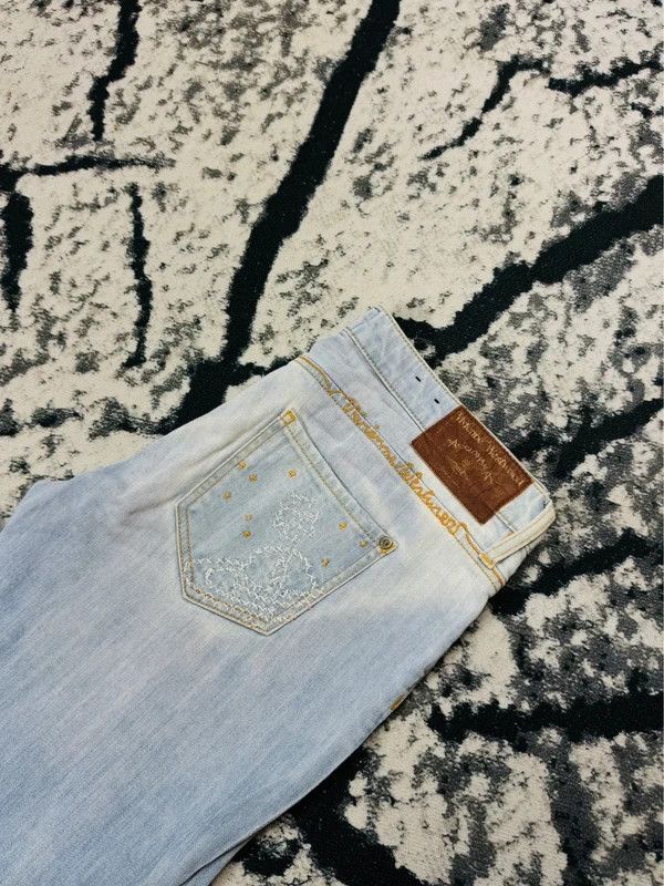 Vivienne Westwood Vintage Vivienne Westwood Blue Logo Jeans 29 L Size 29" - 4 Thumbnail