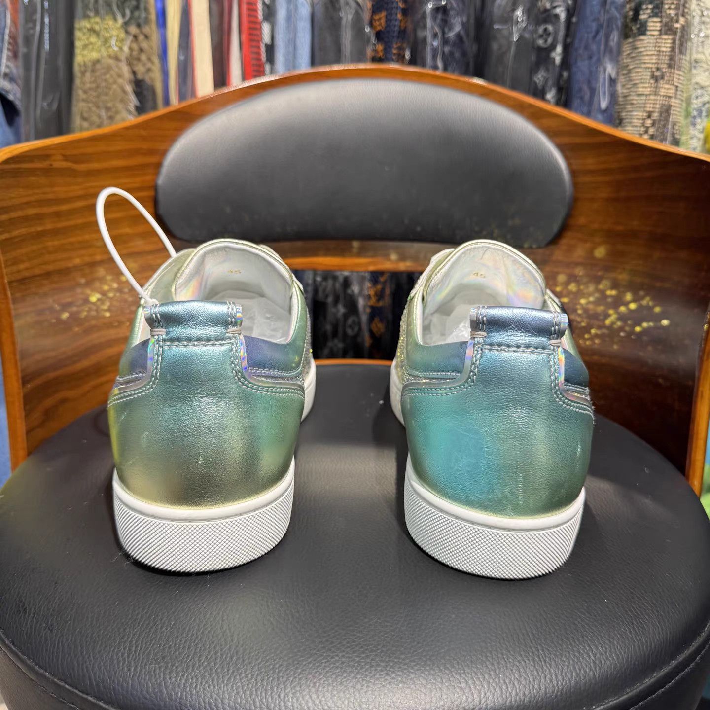 Christian Louboutin Christian Louboutin Full Crystal Multicolor Sneakers K15 Size US 12 / EU 45 - 3 Thumbnail