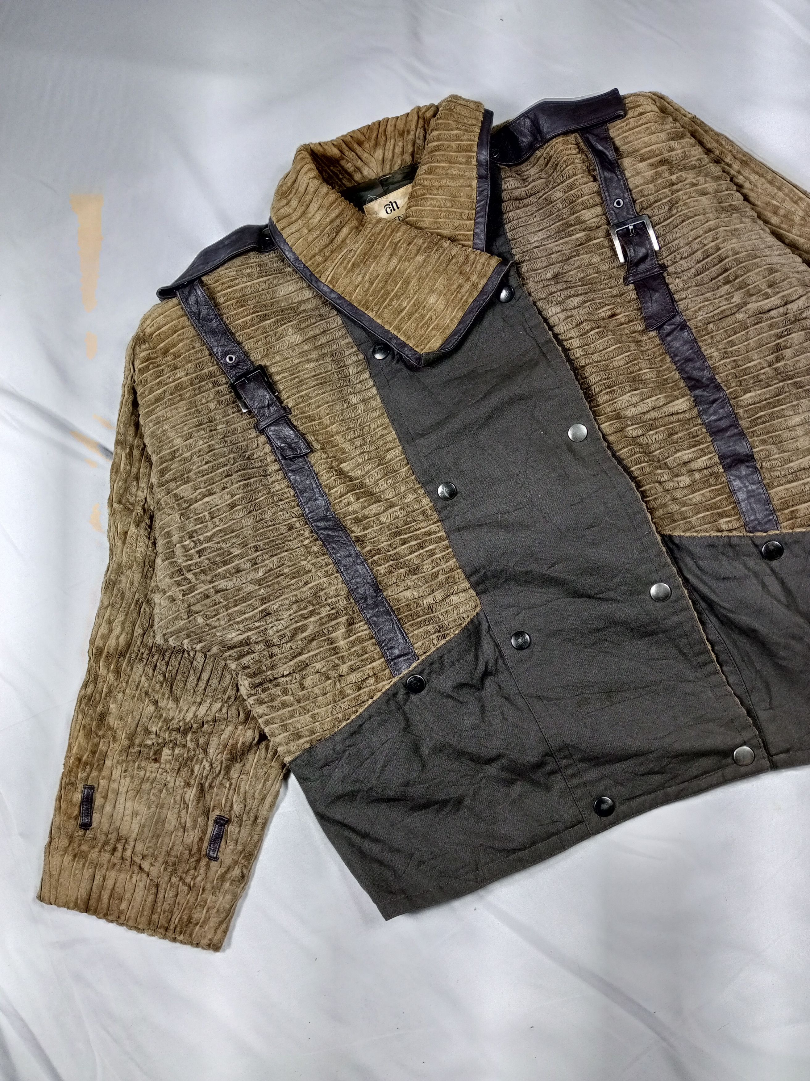 Japanese Brand RARE PARIENNE JAPAN CORDUROY JACKET Size US M / EU 48-50 / 2 - 3 Thumbnail