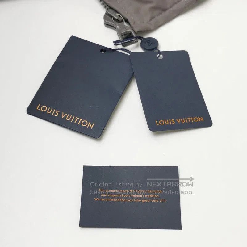 Louis Vuitton Louis Vuitton Color Block Leather Cotton Jacket. Size US L / EU 52-54 / 3 - 3 Thumbnail