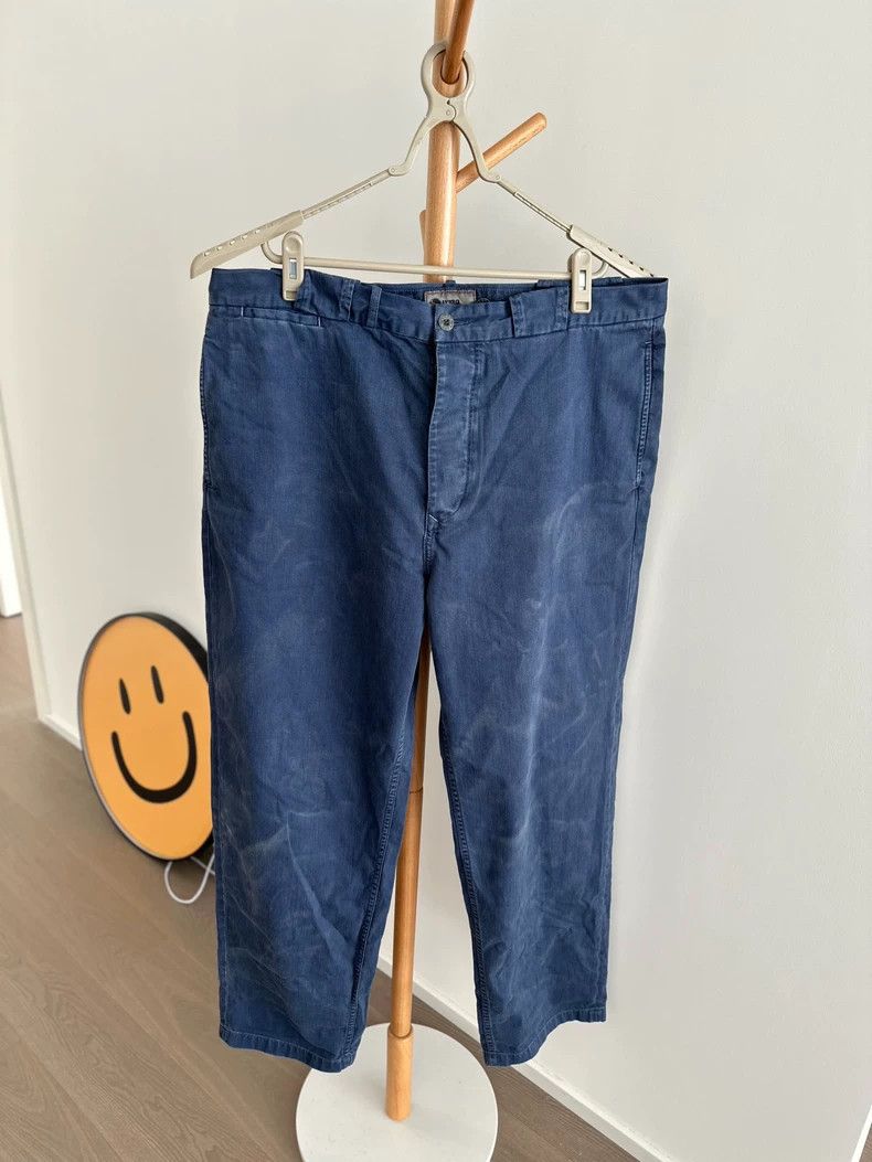 Nigel Cabourn Nigel Cabourn Blue Chino Cargo Pants - dmc Size US 36 / EU 52 - 1 Thumbnail