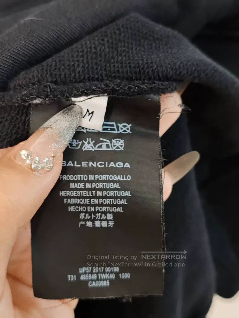 Balenciaga Balenciaga Wave hoodie Size US M / EU 48-50 / 2 - 4 Thumbnail
