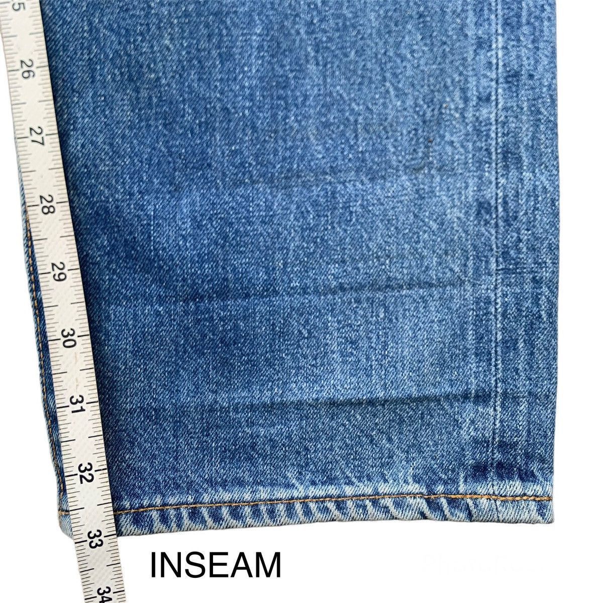 Levi's Vintage 90s Levis 501 Big E Selvedge Redline 555 Denim 31 Size US 31 - 20 Thumbnail