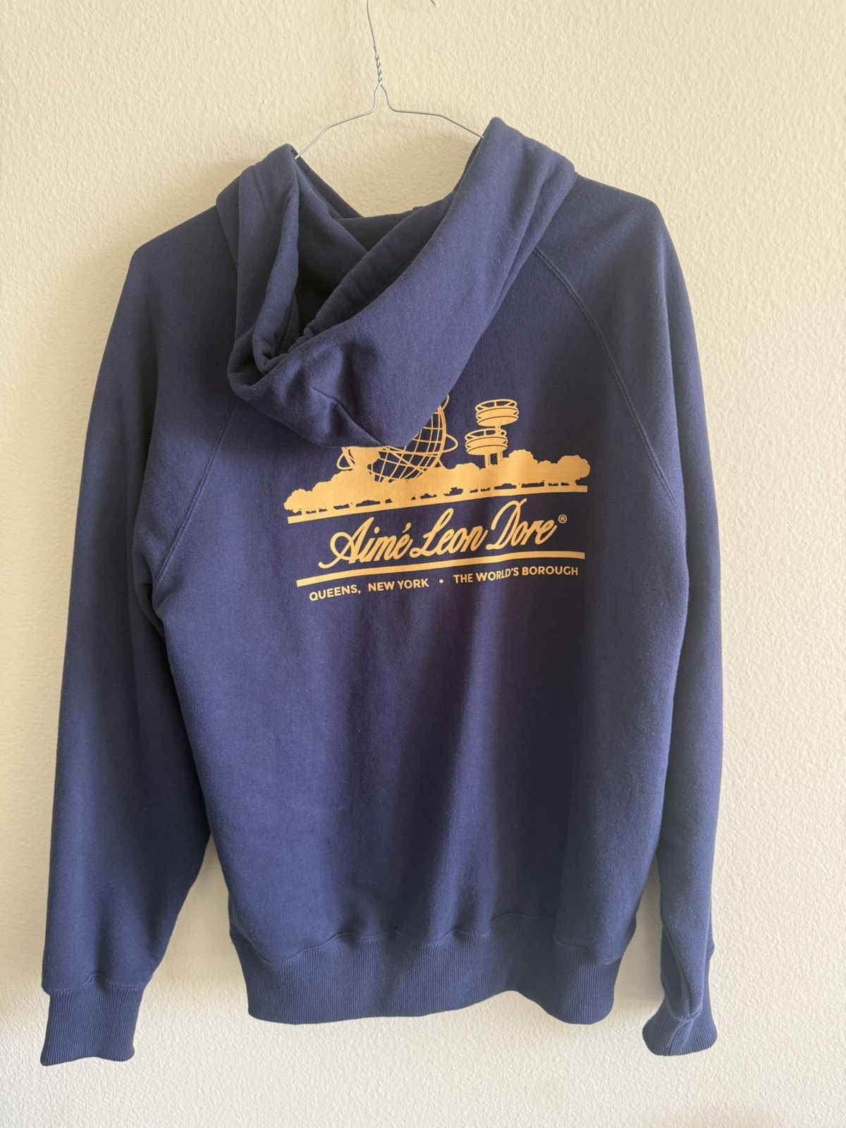 Aime Leon Dore Aime Leon Dore Unisphere Hoodie Navy Blue/Yellow Size US L / EU 52-54 / 3 - 2 Thumbnail