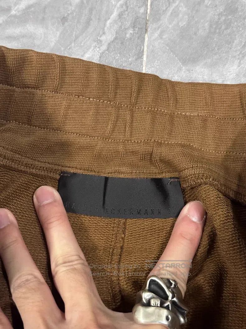 Haider Ackermann Haider Ackermann size M Metallic Dark Brown Pleated Tapered Size US 28 / EU 44 - 3 Thumbnail