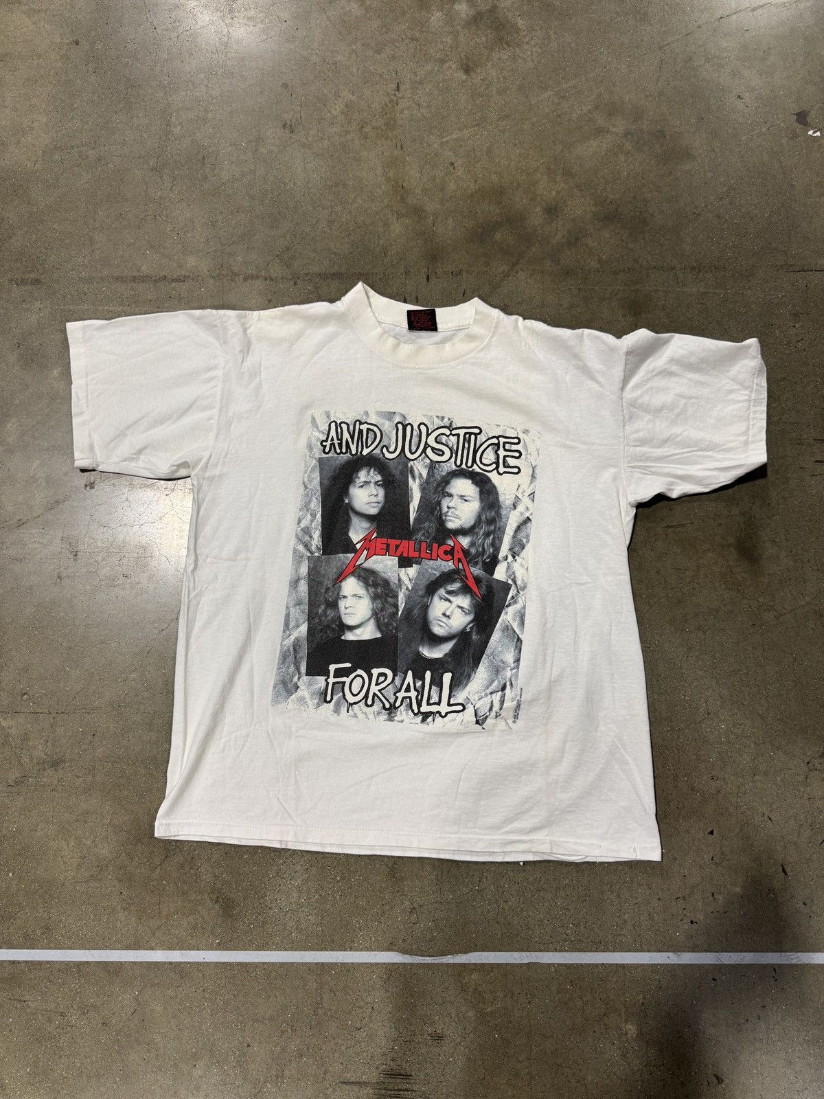 Metallica RARE 1988 Metallica “And Justice For All” T-Shirt Size US XL / EU 56 / 4 - 1 Thumbnail