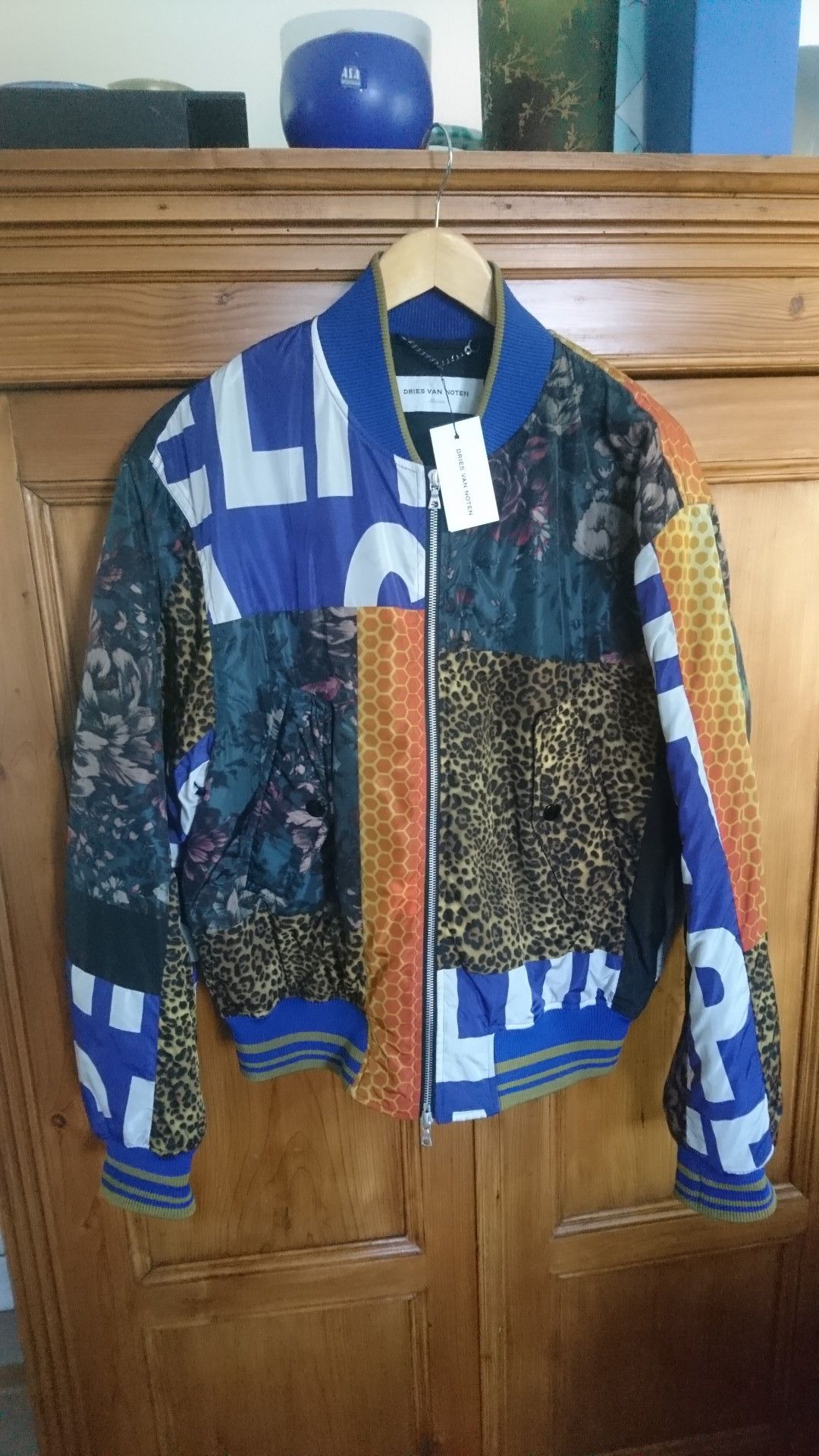 Dries Van Noten Dries Van Noten Multicolor Floral Leopard Jacket M L Size US M / EU 48-50 / 2 - 7 Thumbnail
