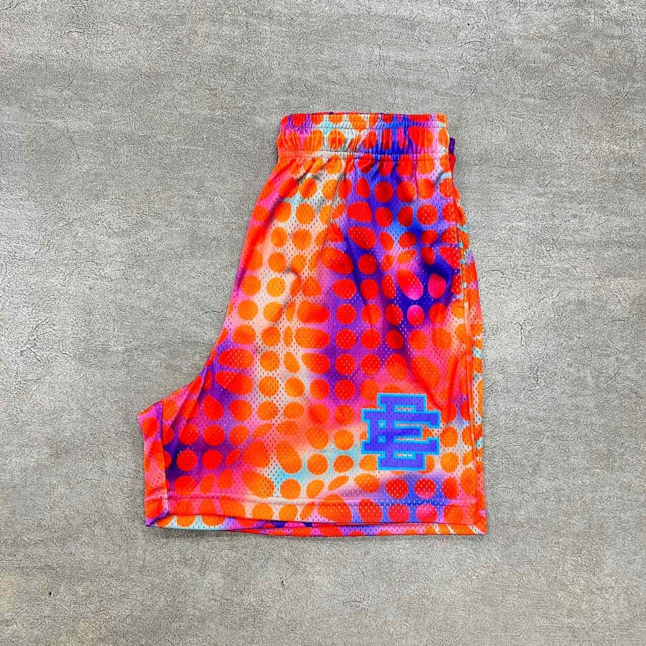 Eric Emanual Dots Mesh Shorts JPG inspired