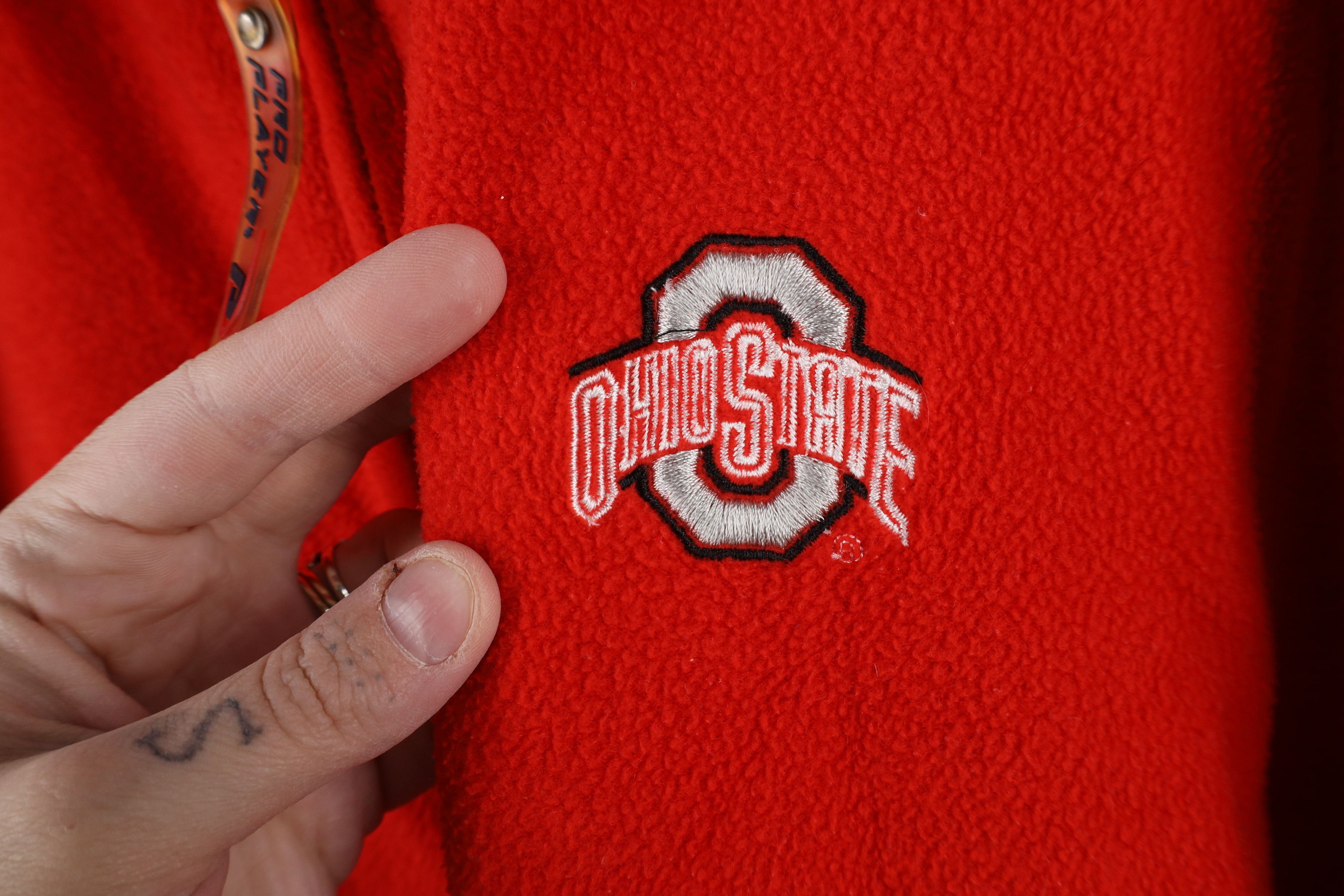 Vintage Vintage Ohio State University Lined Fleece Full Zip Jacket Size US XXL / EU 58 / 5 - 5 Thumbnail