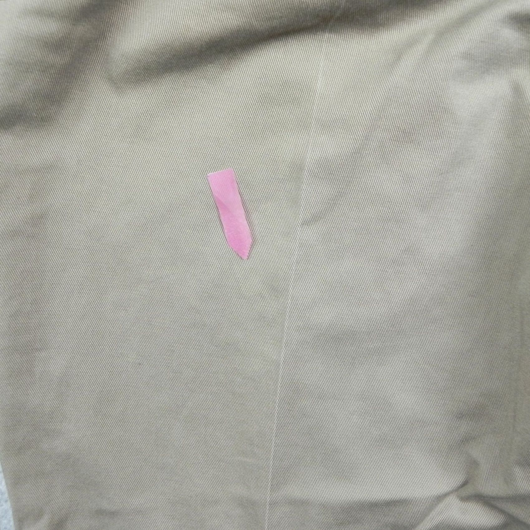 Nordstrom Nordstrom Pants Mens 35x30 Khaki Stretch Pleated Tan Regular Straight Zip Canvas Cotton Blend Brand: Nordstrom Size US 35 - 4 Thumbnail