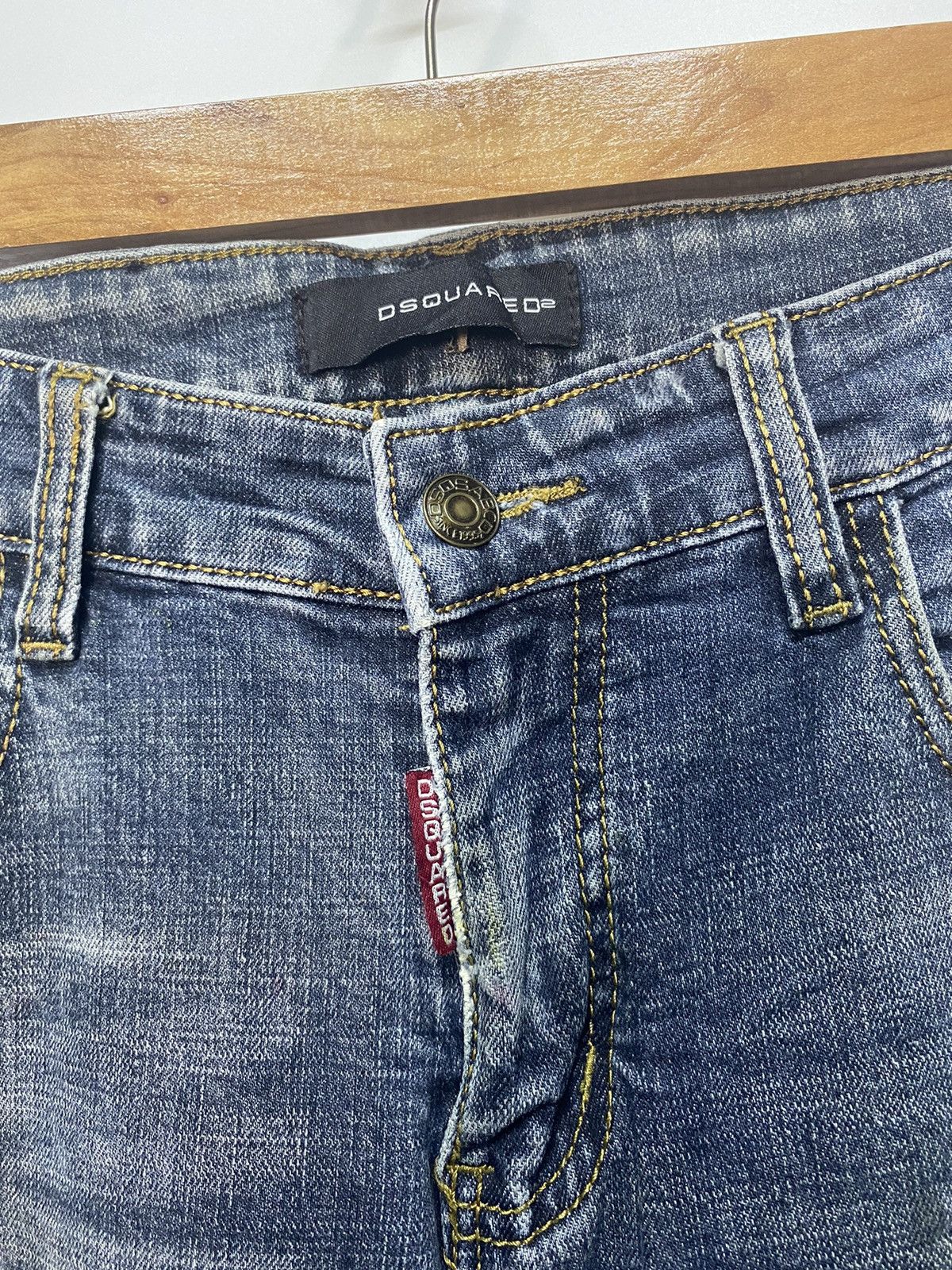 Dsquared2 × Japanese Brand DSQUARED2 Denim Jeans Distressed Japanese Style Pants Size US 32 / EU 48 - 9 Thumbnail
