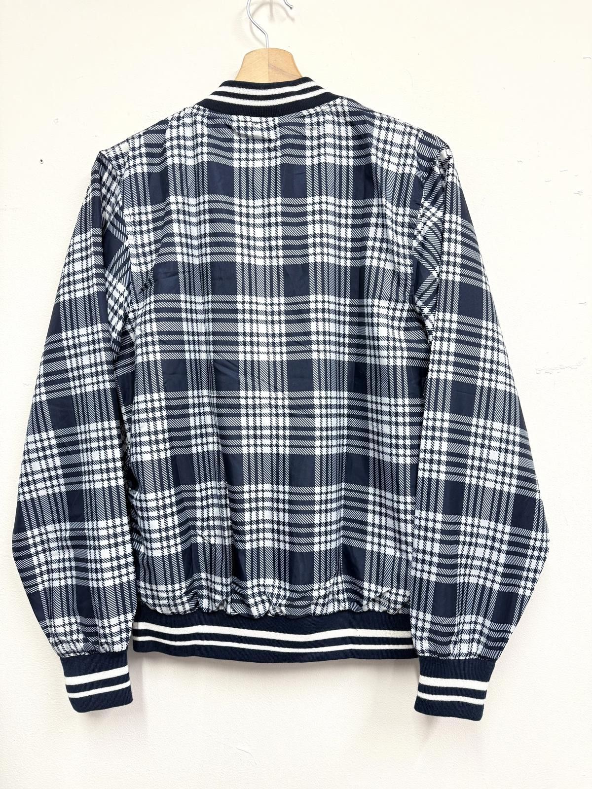 Everlast Everlast Men's Navy and White Plaid Bomber Jacket Size US S / EU 44-46 / 1 - 4 Thumbnail