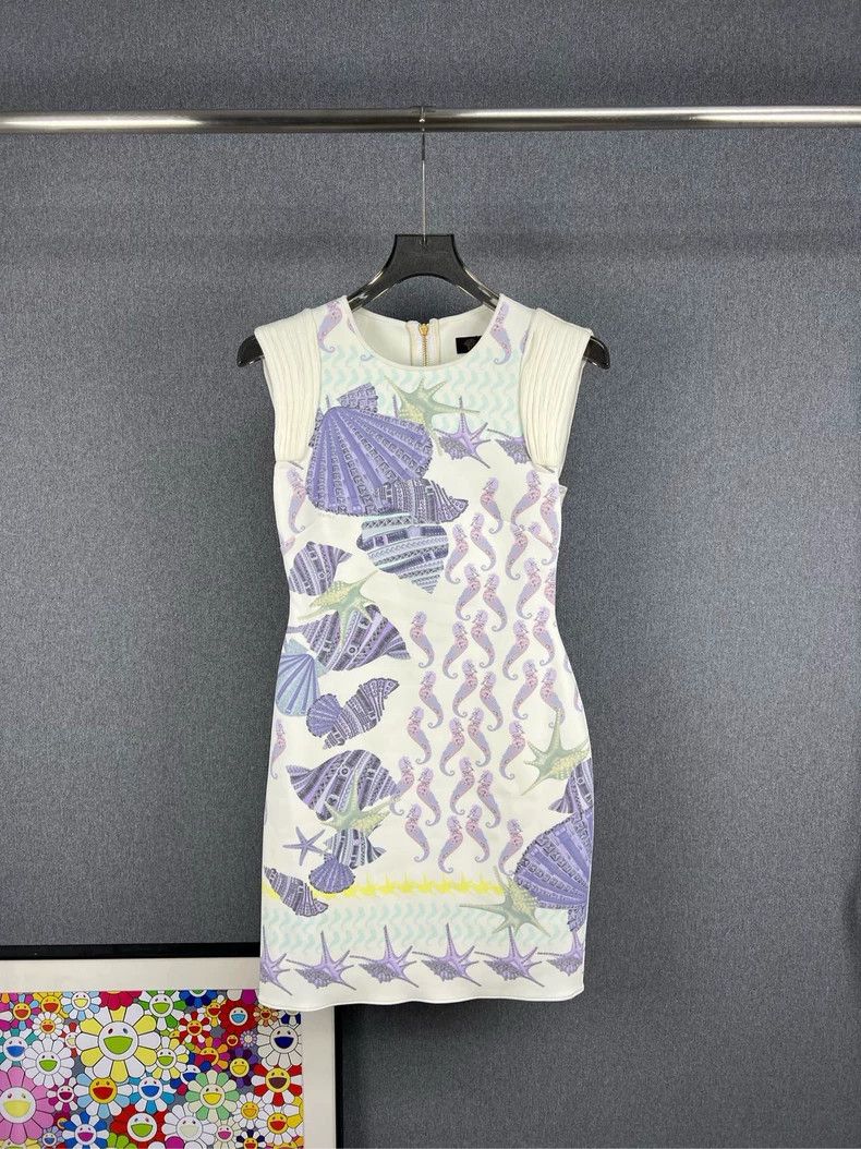 Versace Versace Dresses with marine elements Size S / US 4 / IT 40 - 1 Thumbnail
