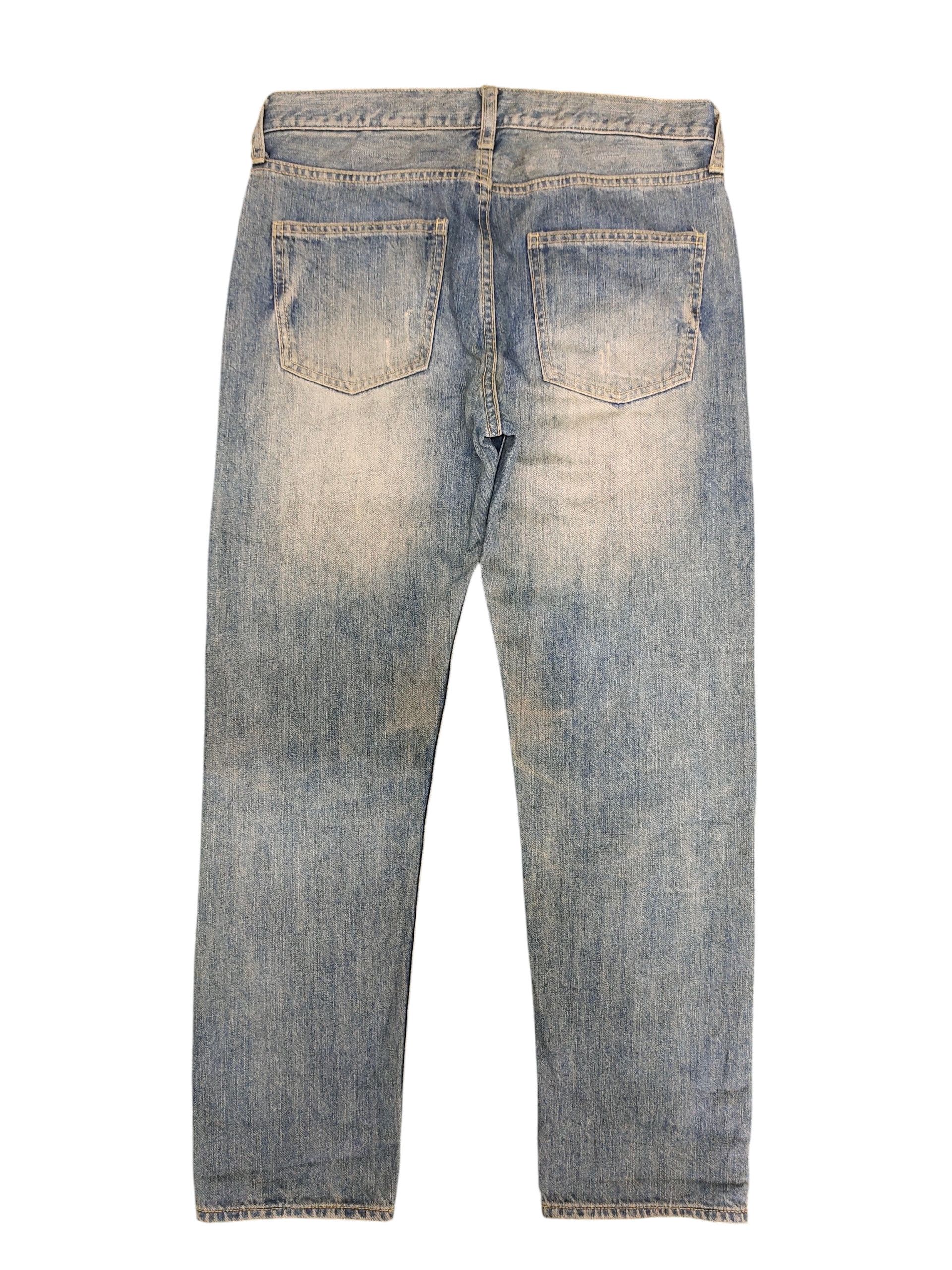 Comme des Garcons × Undercover Vintage Urban Research Doors Japan Patchwork Distress Jeans Size US 28 / EU 44 - 8 Thumbnail
