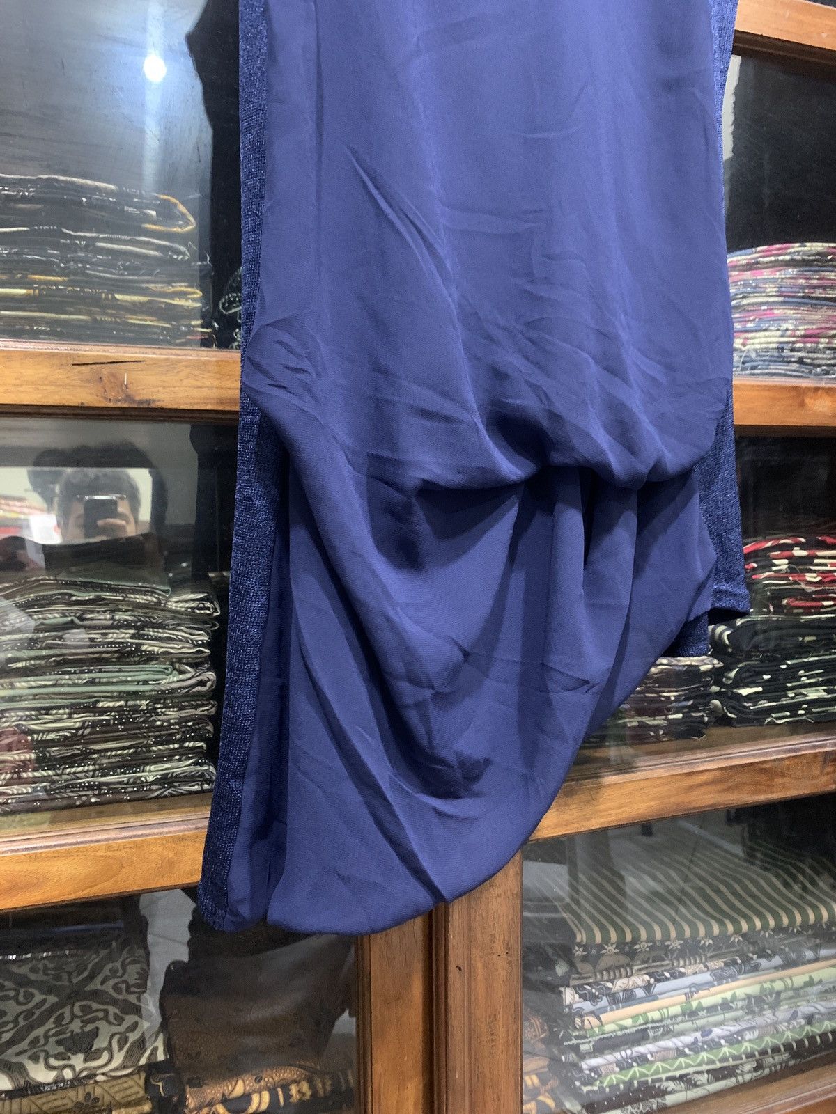 Tornado Mart Tornado Mart Asymetric Mini Dress Size XS / US 0-2 / IT 36-38 - 4 Thumbnail