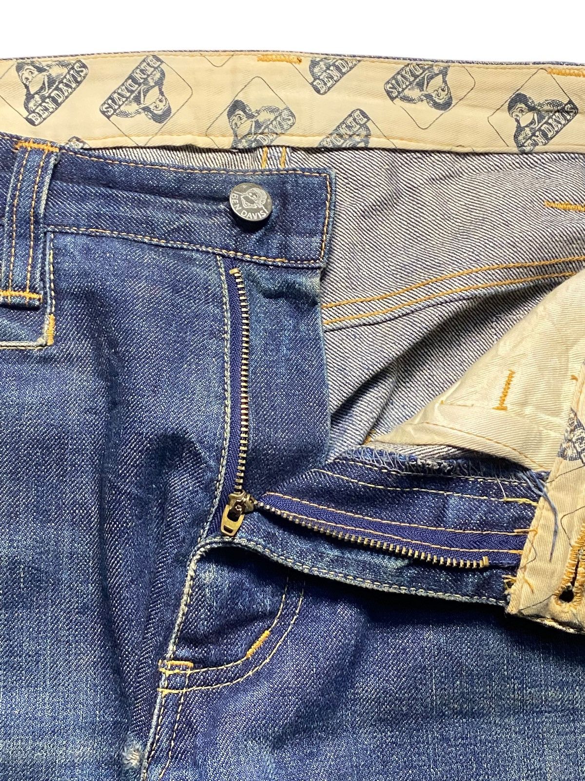 Ben Davis Vintage Ben Davis Denim Jeans Straight Fit Size US 30 / EU 46 - 7 Thumbnail