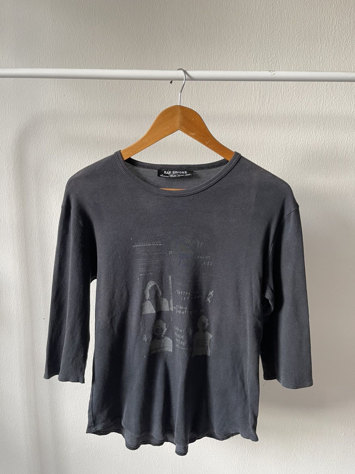 Raf Simons 1998-1999 Raf Simons Tee Size US S / EU 44-46 / 1 - 1 Thumbnail