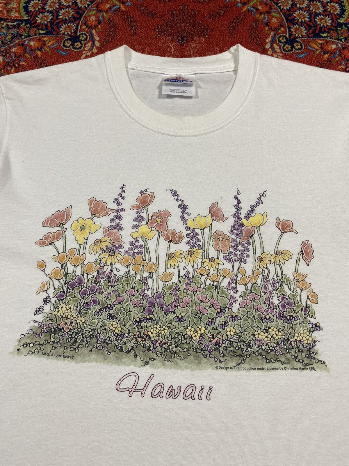 Art Comes First Vintage Hawaii Art T-shirt Size US S / EU 44-46 / 1 - 2 Thumbnail