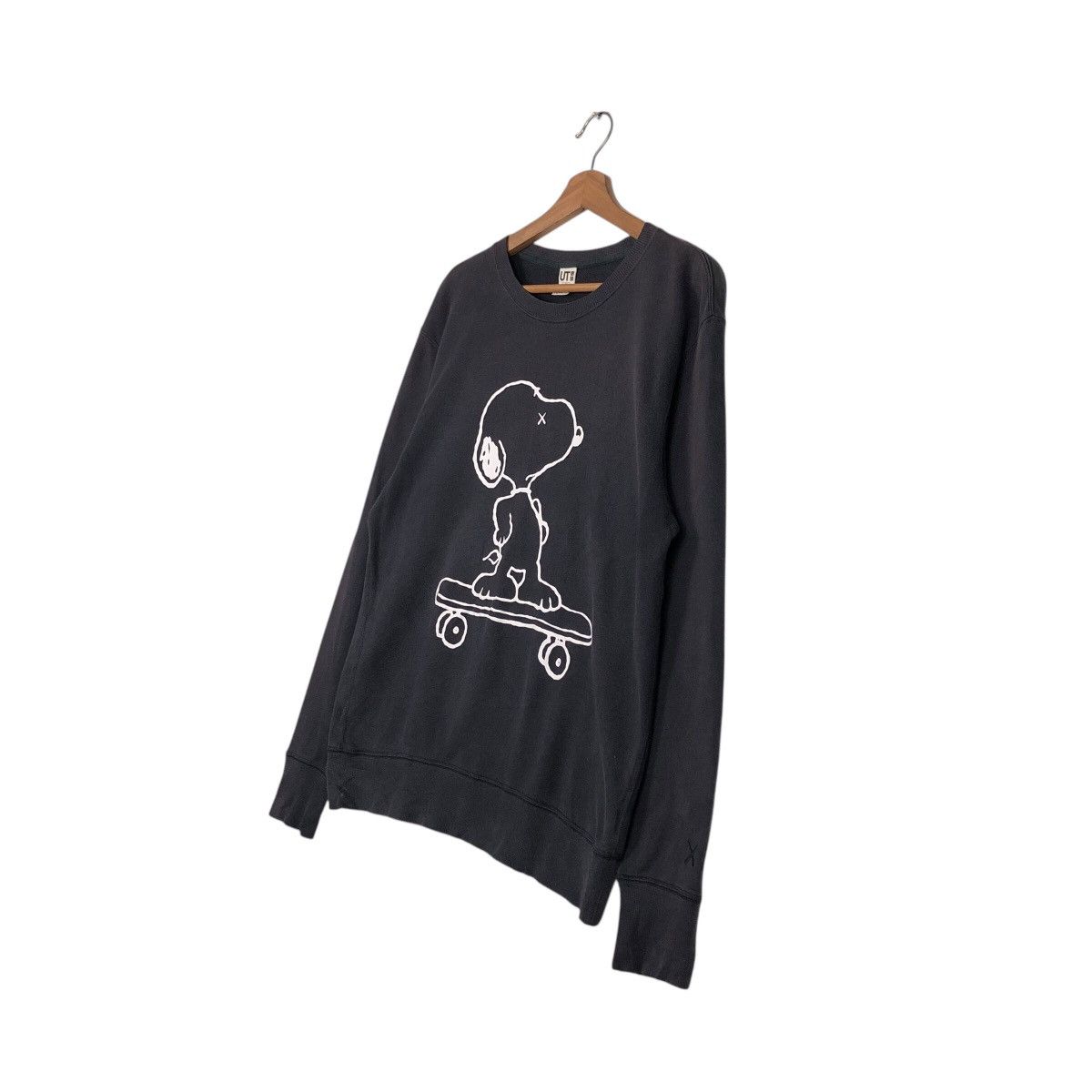 Cartoon Network × Japanese Brand 📌Vintage Sweatshirt Kaws X Peanuts Big Logo Size US M / EU 48-50 / 2 - 3 Thumbnail