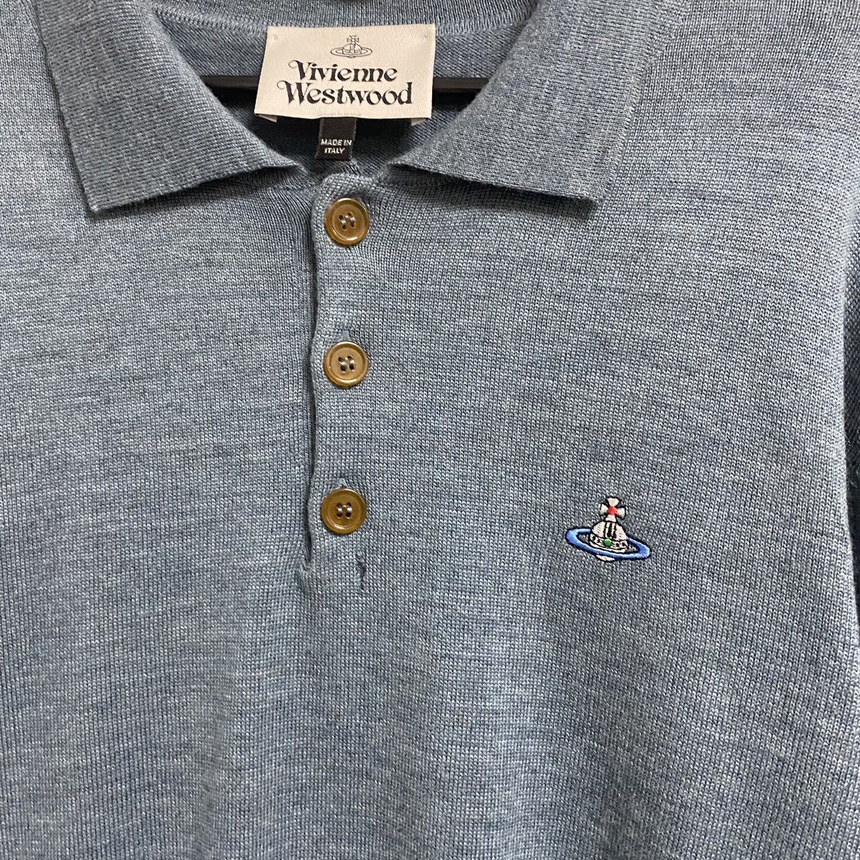 Vivienne Westwood Vivienne Westwood Long Sleeve Polo Shirt Size US L / EU 52-54 / 3 - 2 Thumbnail