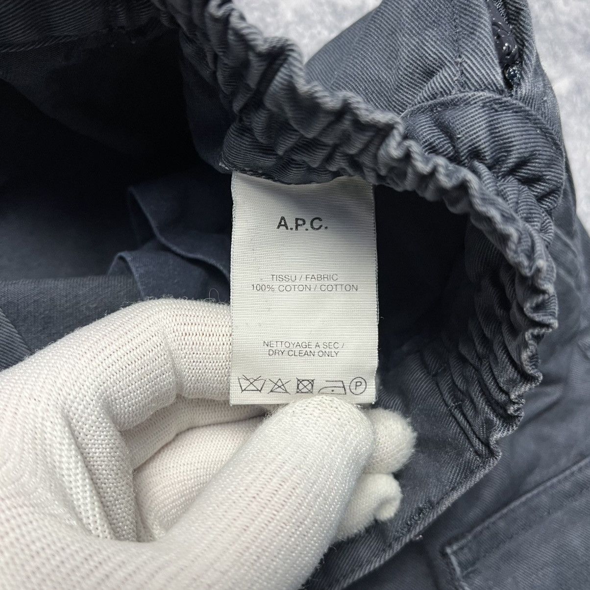 A.P.C. Vintage A.P.C. Cargo Navy Work Pants Luxury Streetwear Size US 30 / EU 46 - 10 Thumbnail