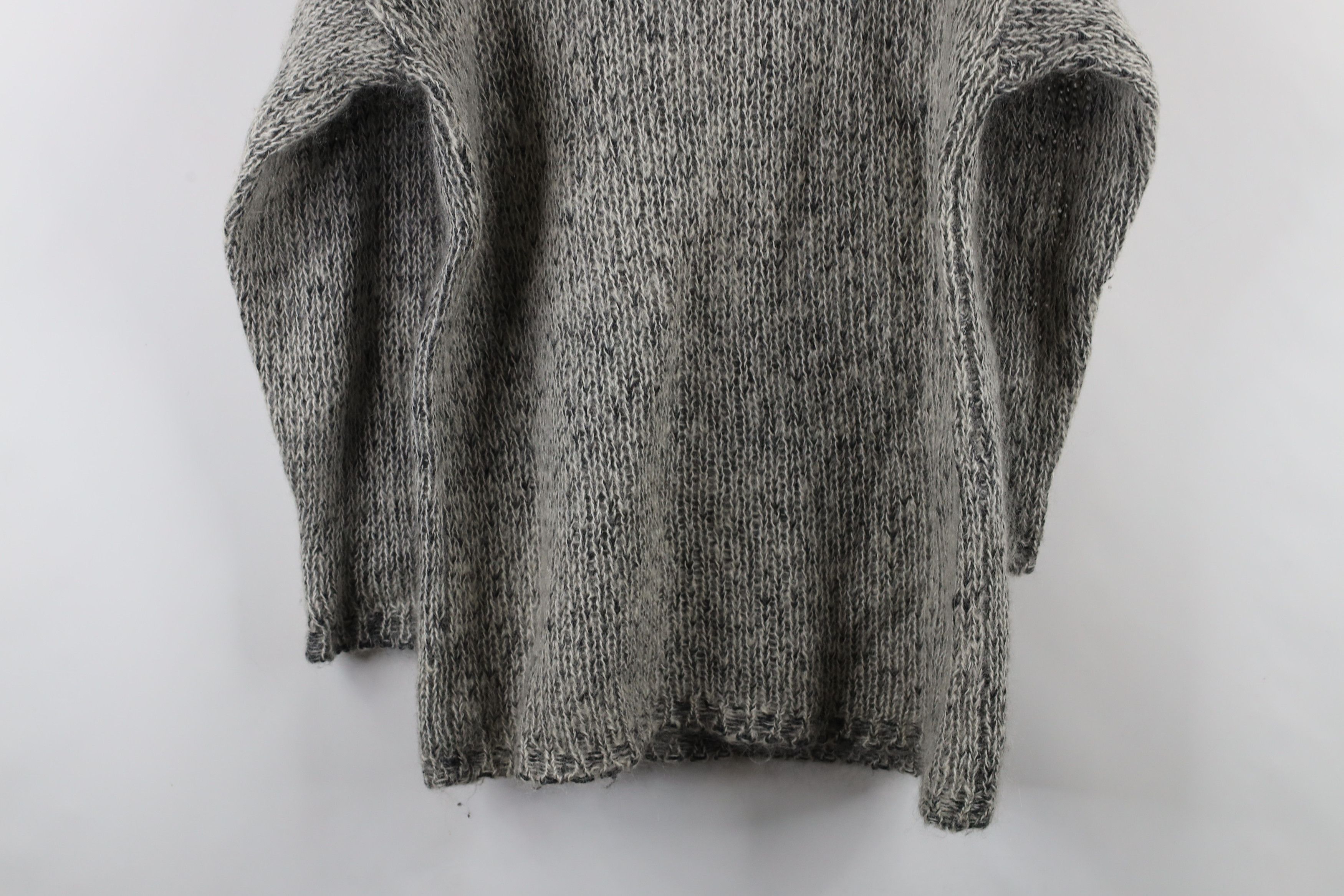 Vintage Vintage 90s Streetwear Wool Mohair Blend Knit Tunic Sweater Size M / US 6-8 / IT 42-44 - 10 Thumbnail