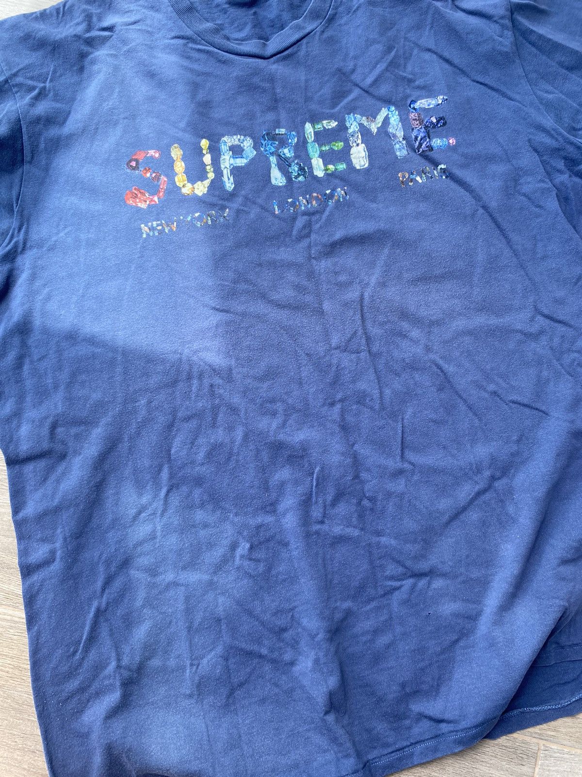 Supreme Supreme Big Logo T Shirt Size US XL / EU 56 / 4 - 12 Thumbnail