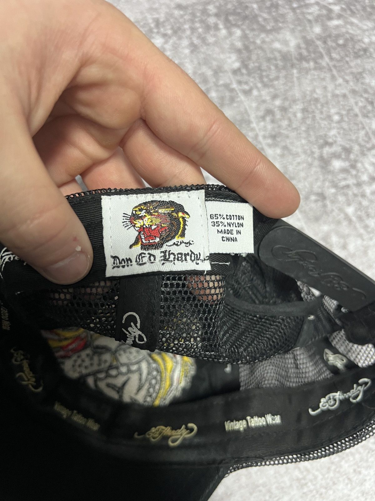 Ed Hardy Vintage Ed Hardy Cap 90s American Wear Y2K Casual Style Size ONE SIZE - 8 Thumbnail