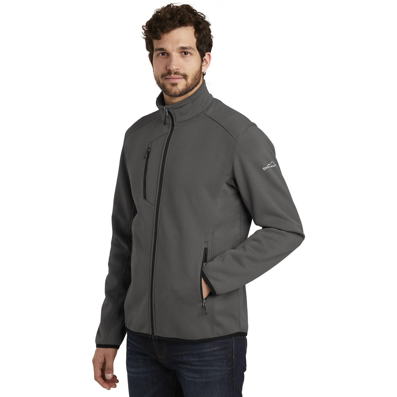 Eddie Bauer Eddie Bauer Men's Small Grey NCS Full-Zip Casual Jacket Size US M / EU 48-50 / 2 - 2 Thumbnail