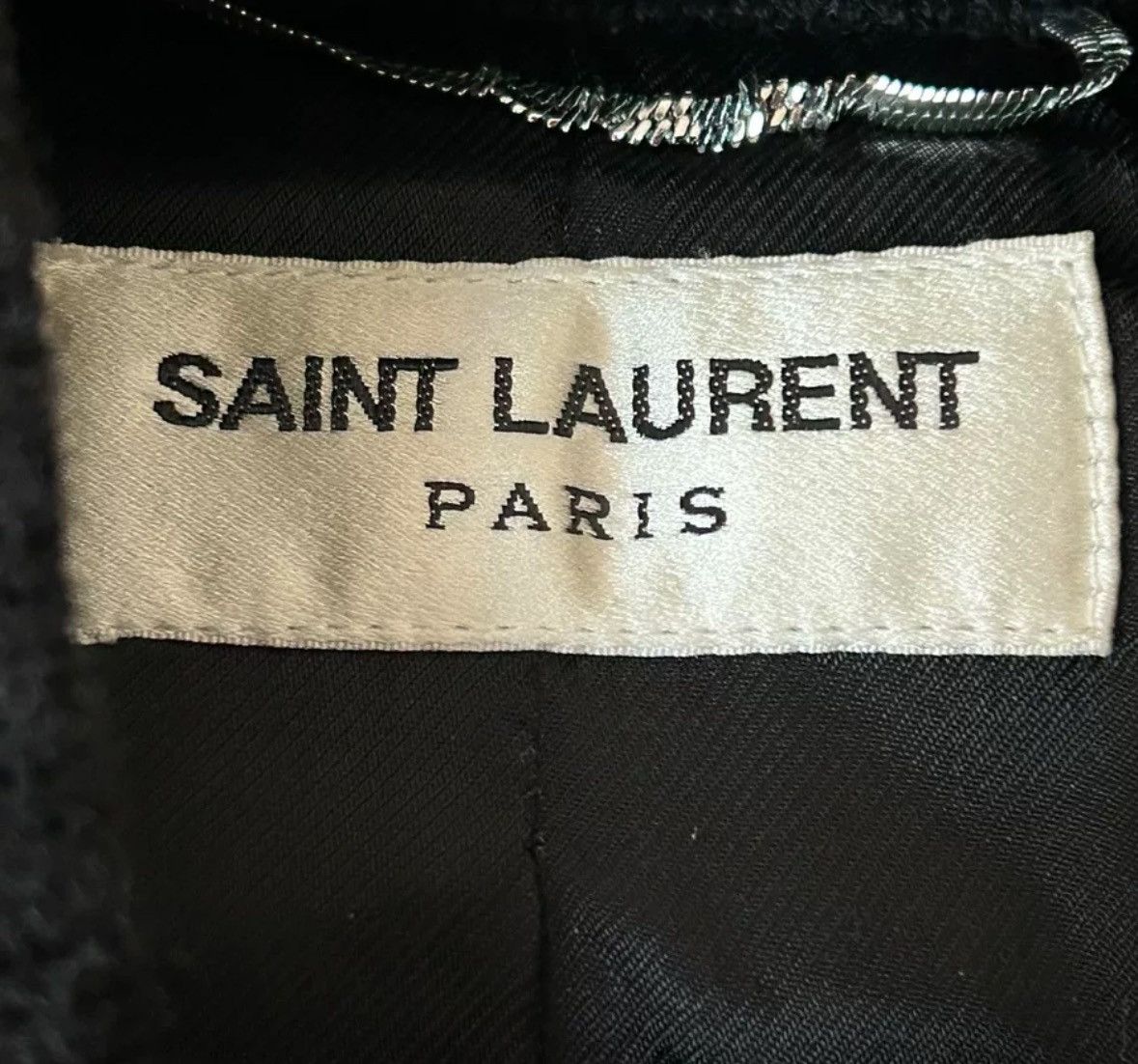 Saint Laurent Paris × Yves Saint Laurent Saint Laurent Paris slp14fw popular wine red black jacket Size US M / EU 48-50 / 2 - 5 Thumbnail