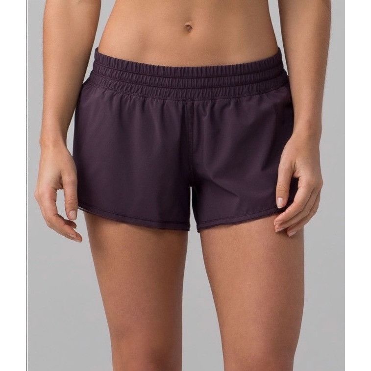 Lululemon Lululemon Seek The Heat Short II (2.5") Size 4 Black Currant Size 27" / US 4 / IT 40 - 8 Thumbnail
