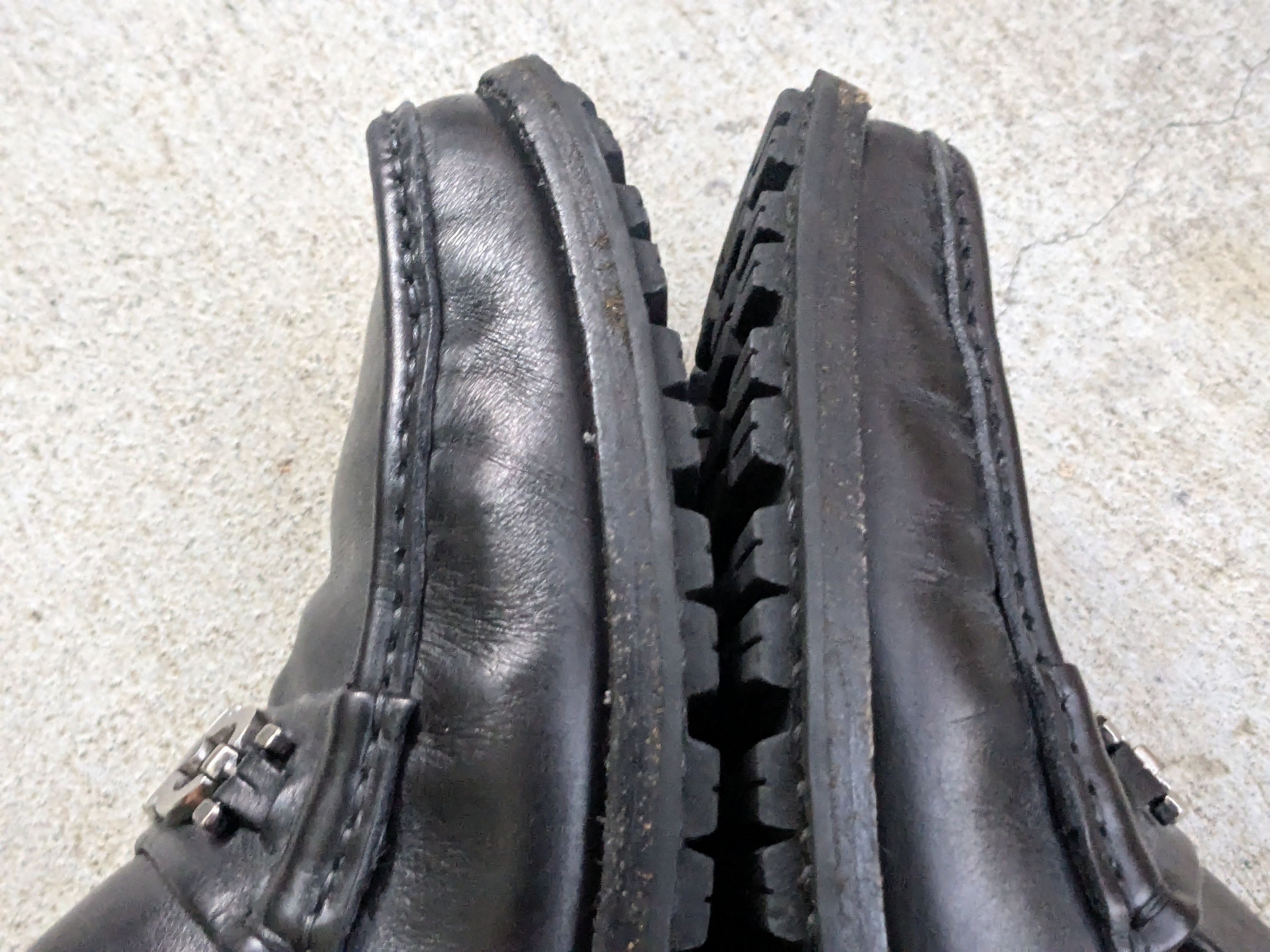 Salvatore Ferragamo Salvatore Ferragamo Loafers Black Leather 10.5 Size US 10.5 / EU 43-44 - 10 Thumbnail