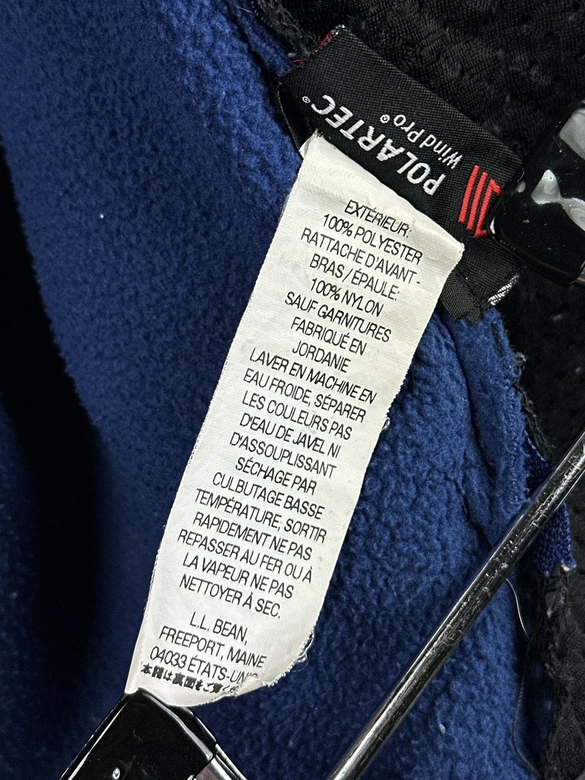 L.L. Bean L.L. Bean Full Zip Fleece Polartec Jacket With Nylon Size US S / EU 44-46 / 1 - 13 Thumbnail