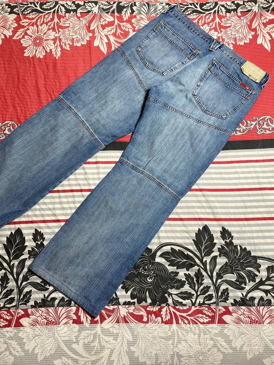 Japanese Brand × Mustang Vintage 90s y2k mustang jeans Bootcut BAGGY STYLE Size US 34 / EU 50 - 2 Thumbnail