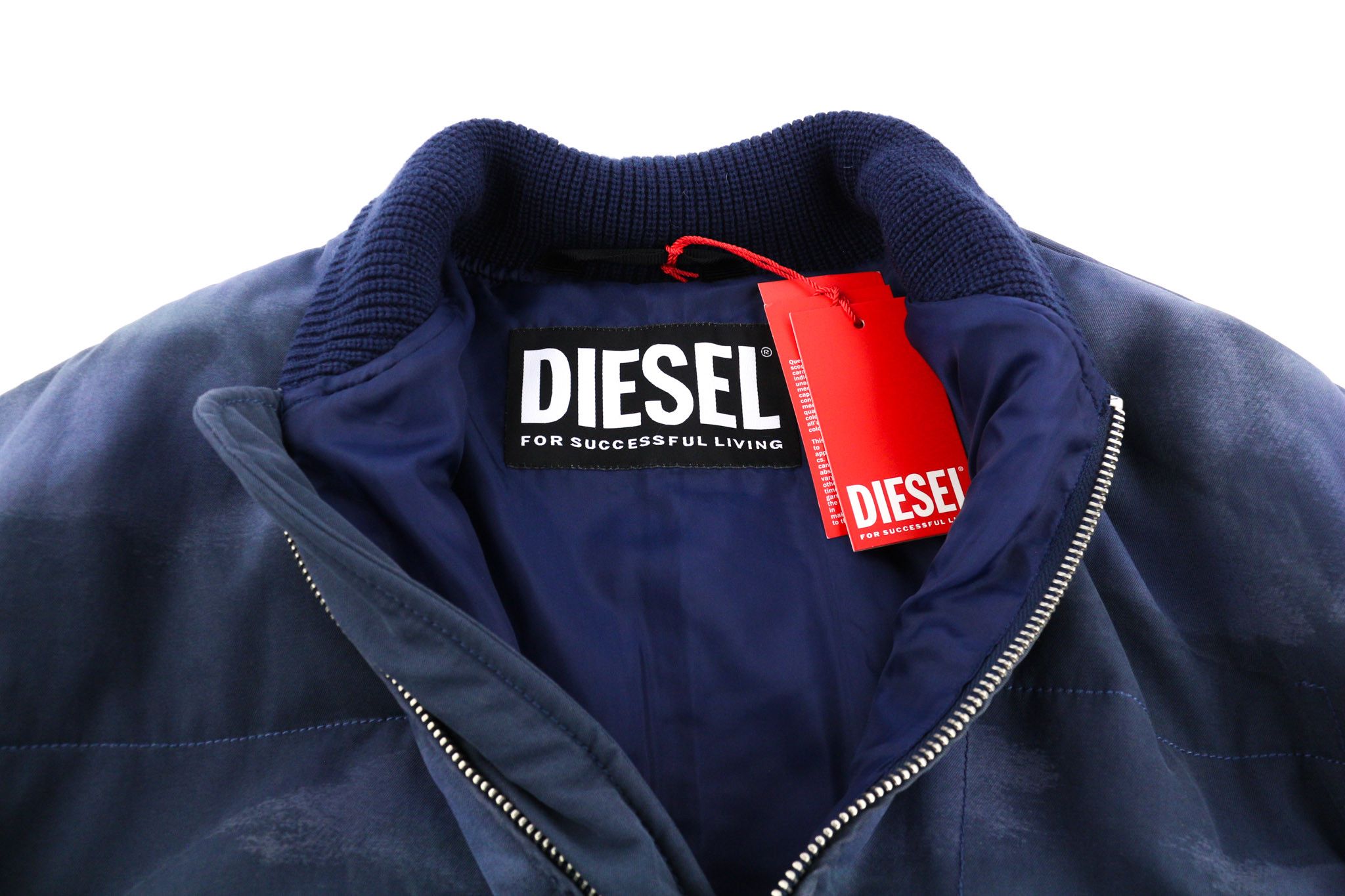 Diesel W-SPLEAK-A S Blue Washed Oversized Lined Jacket 81744 Size US S / EU 44-46 / 1 - 5 Thumbnail