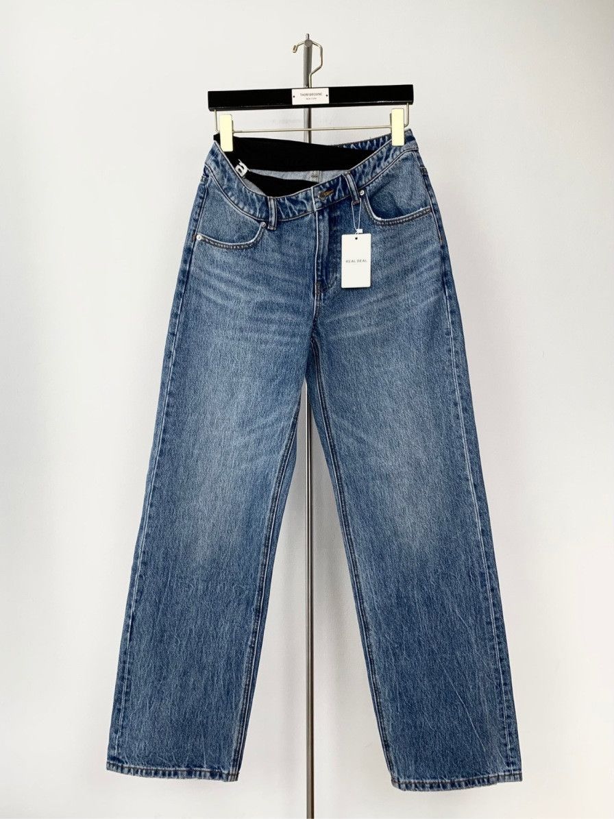Alexander Wang Alexander Wang Jeans – Asymmetric Bikini-Pants (Size 27) Size 27" / US 4 / IT 40 - 1 Thumbnail
