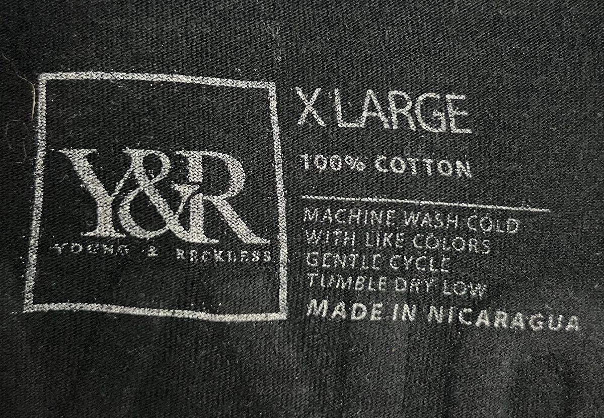 Vintage × Young And Reckless VINTAGE YOUNG AND RECKLESS NEVER ASK THE ODDS SHIRT Size US XL / EU 56 / 4 - 11 Thumbnail
