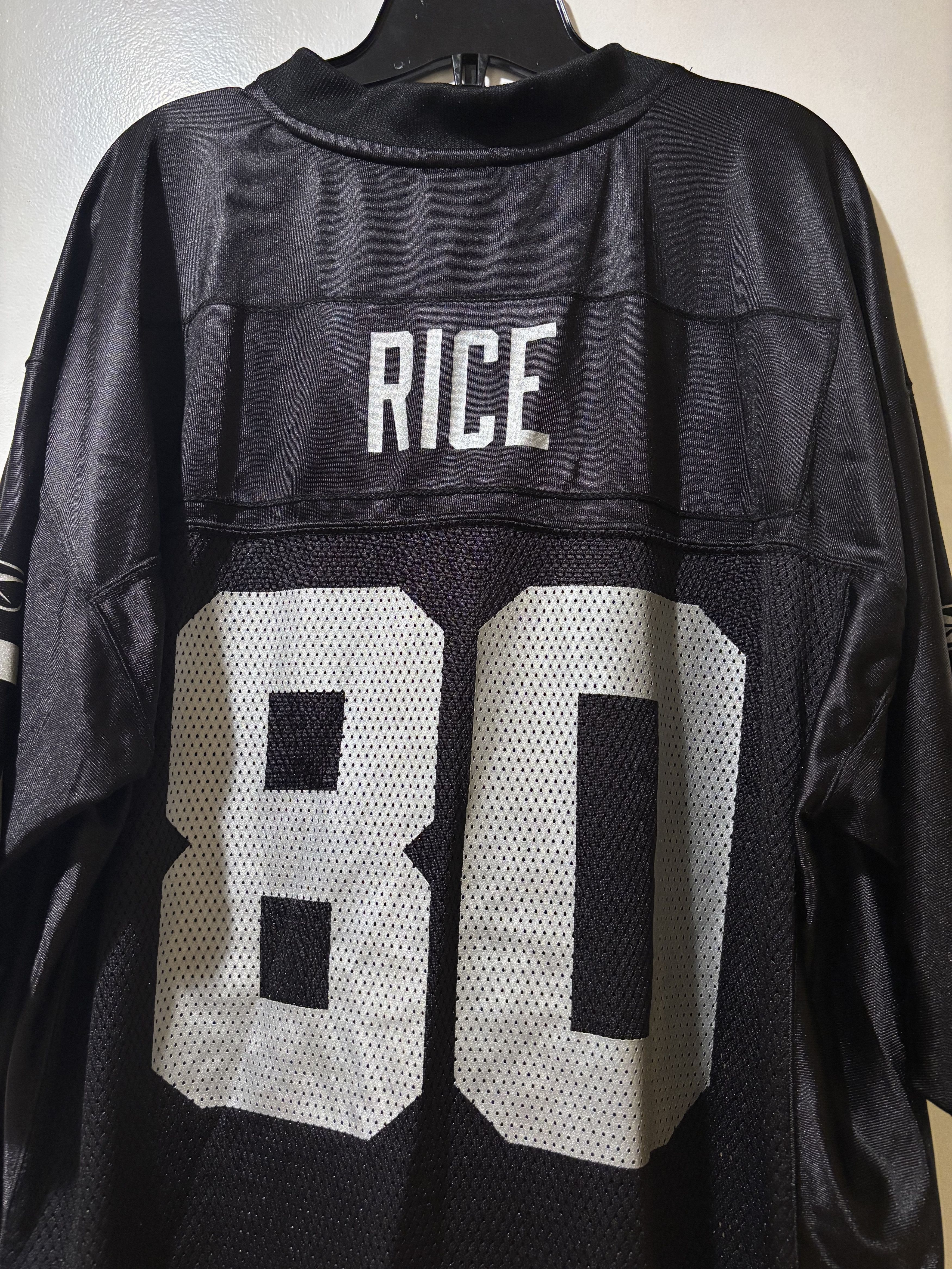 Reebok Vintage Jerry Rice Raiders NFL Jersey Size US L / EU 52-54 / 3 - 5 Thumbnail