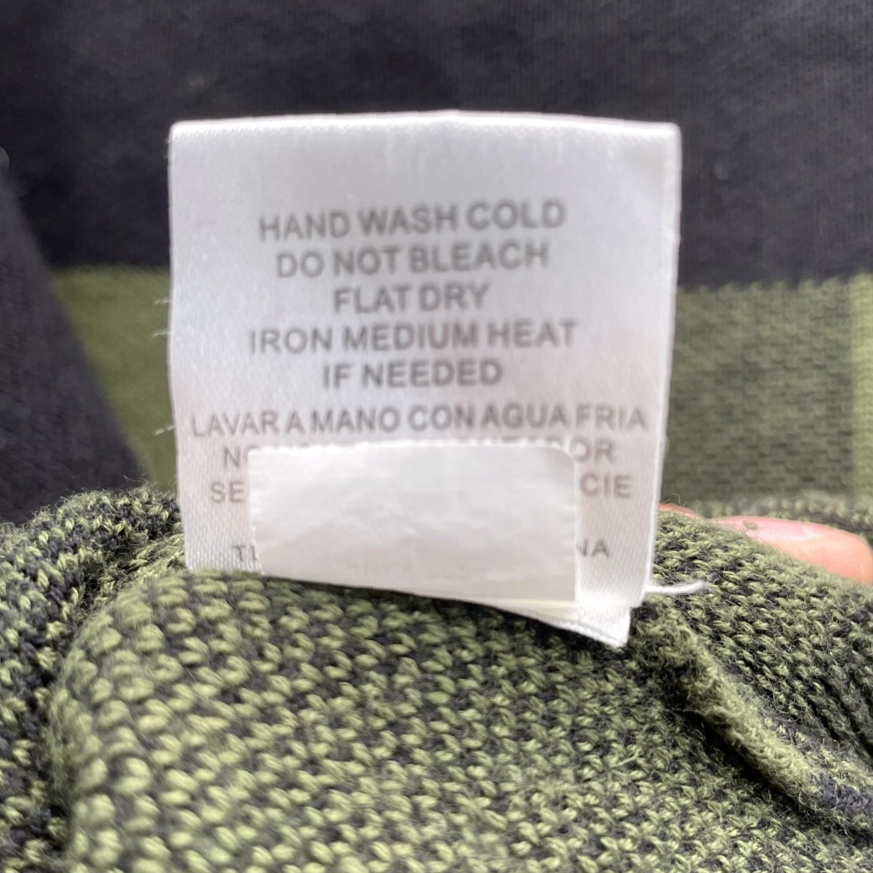 Vintage Joseph A. Sweater Top Women's 2X Cape Plaid Corpcore Fall Preppy Career Travel 90s Green Size XXL / US 16-18 / IT 52-54 - 7 Thumbnail