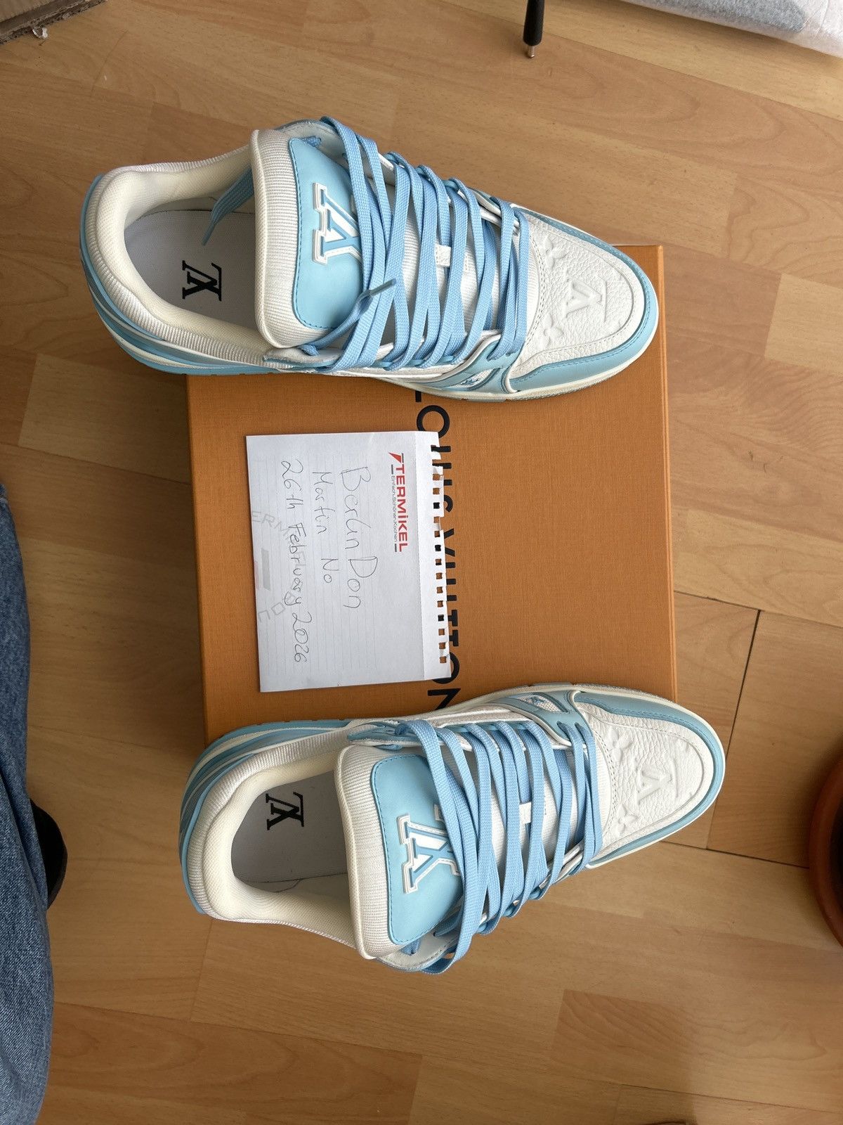 Louis Vuitton Louis Vuitton Trainer Ciel (Virgil Abloh) Size US 9 / EU 42 - 9 Thumbnail