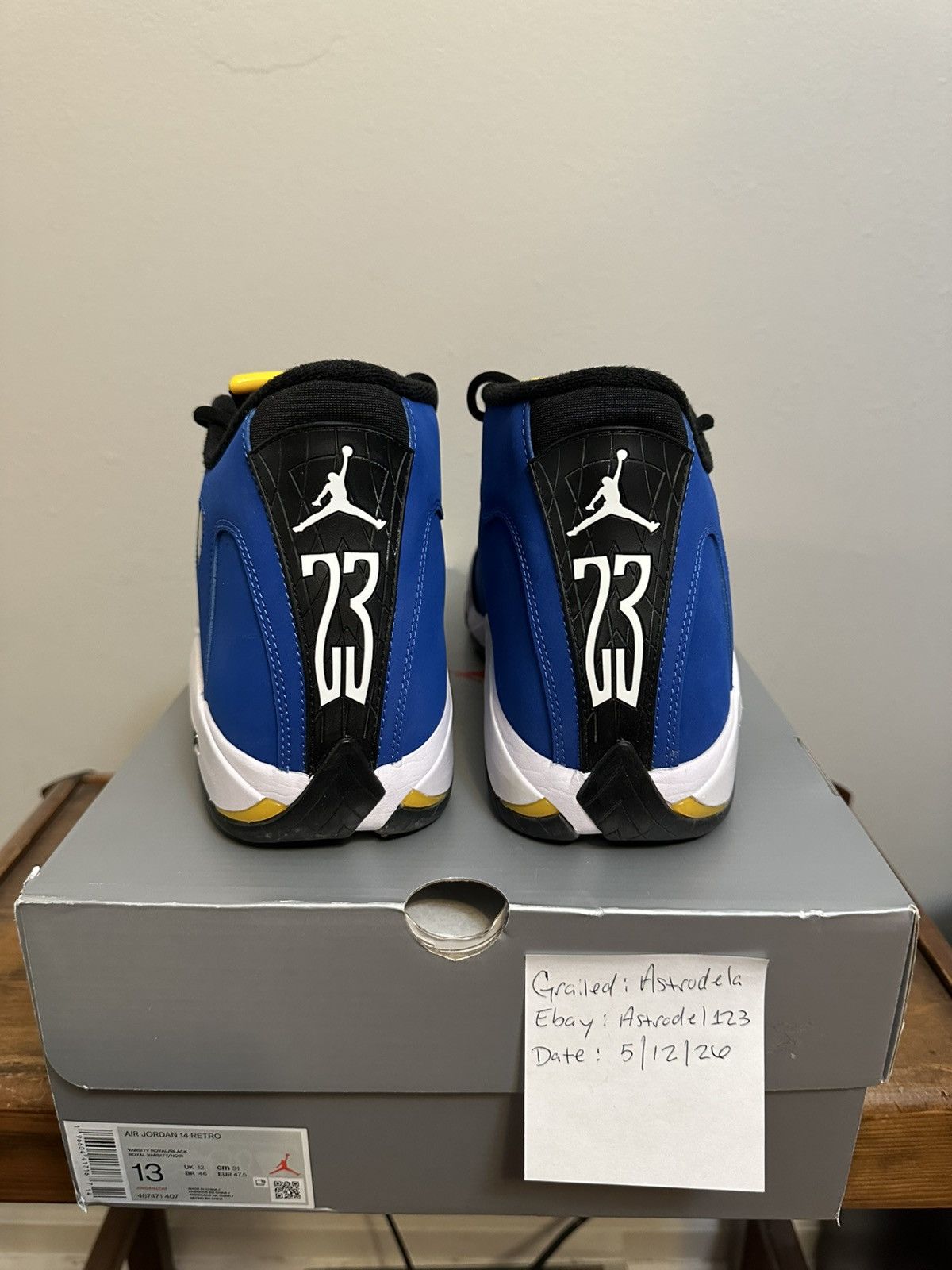 Jordan Brand Nike Air Jordan 14 Retro Laney 2023 Size 13 Size US 13 / EU 46 - 5 Thumbnail