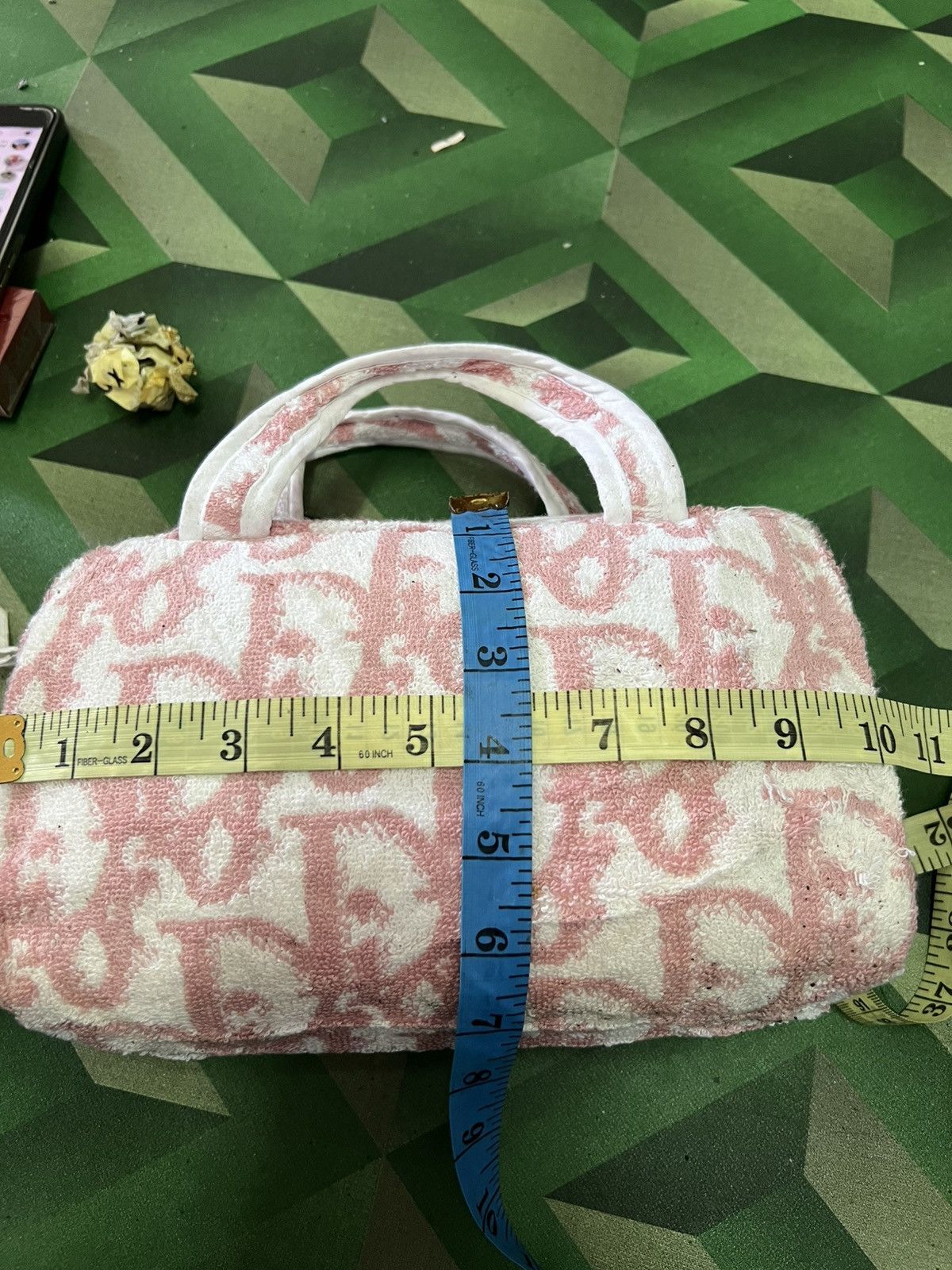 Dior Authentic Dior Terry Cloth Bag Size ONE SIZE - 12 Thumbnail